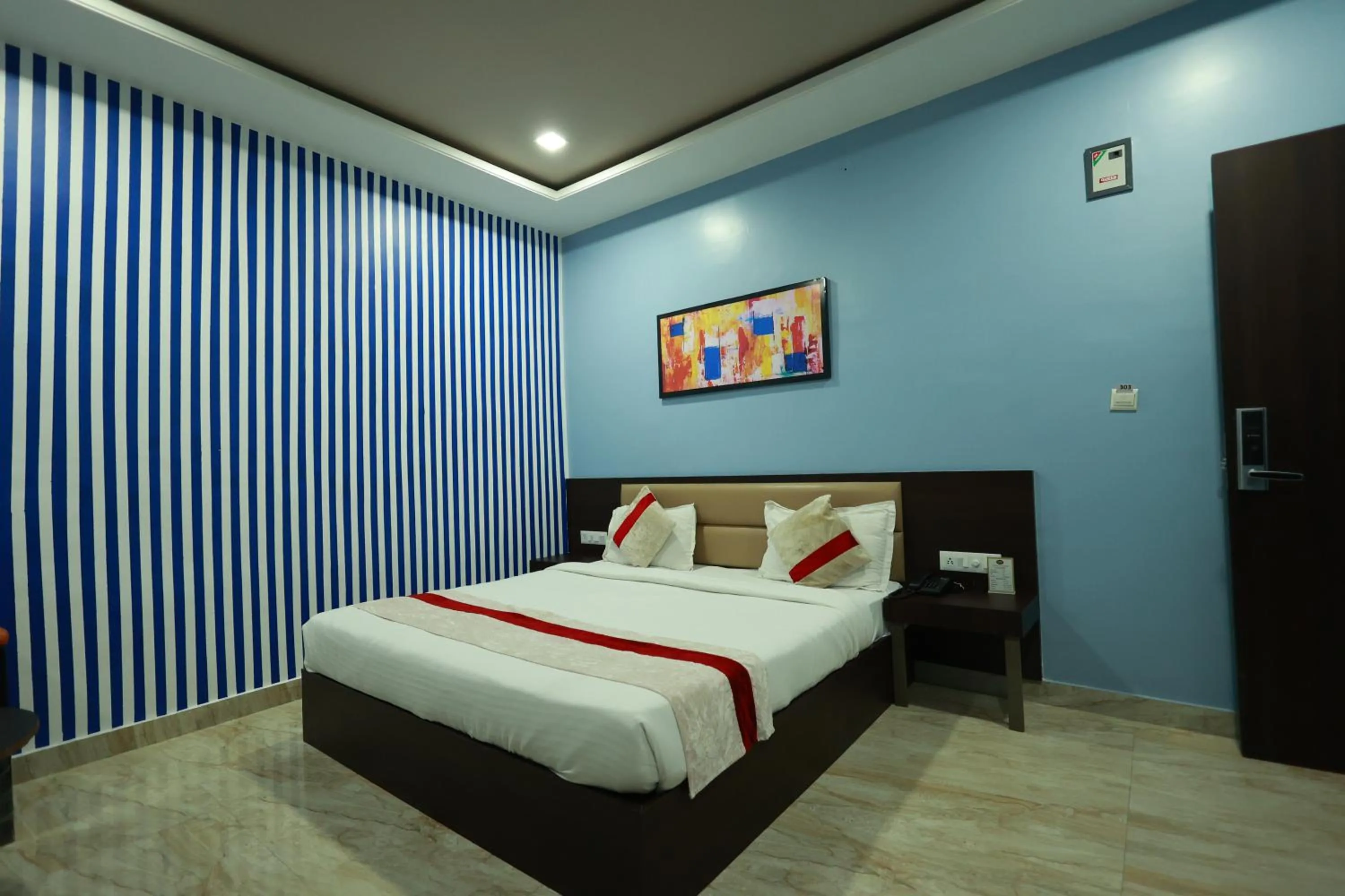 Photo of the whole room, Bed in Hotel Jai Harsh