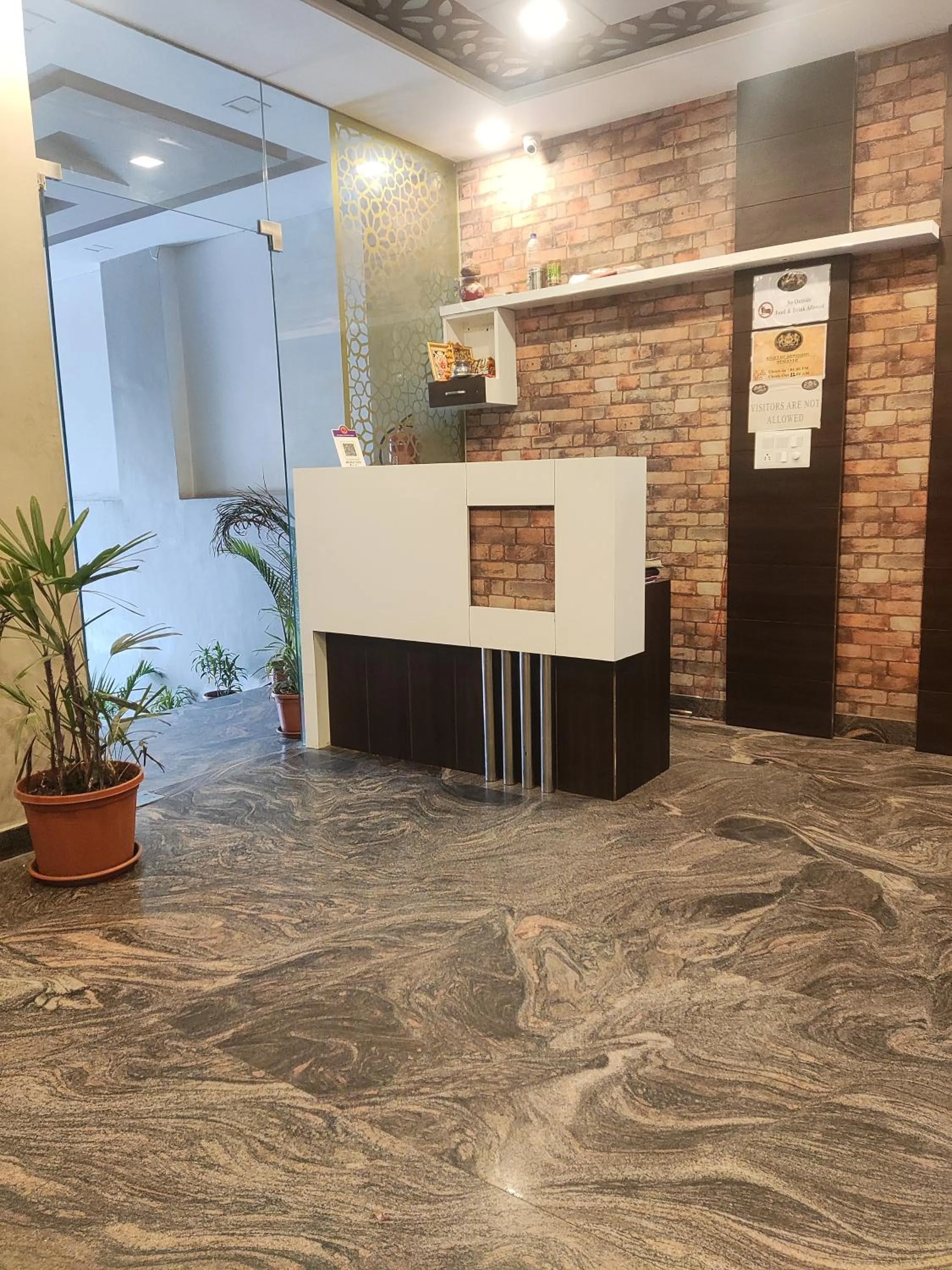 Lobby or reception in Hotel Jai Harsh