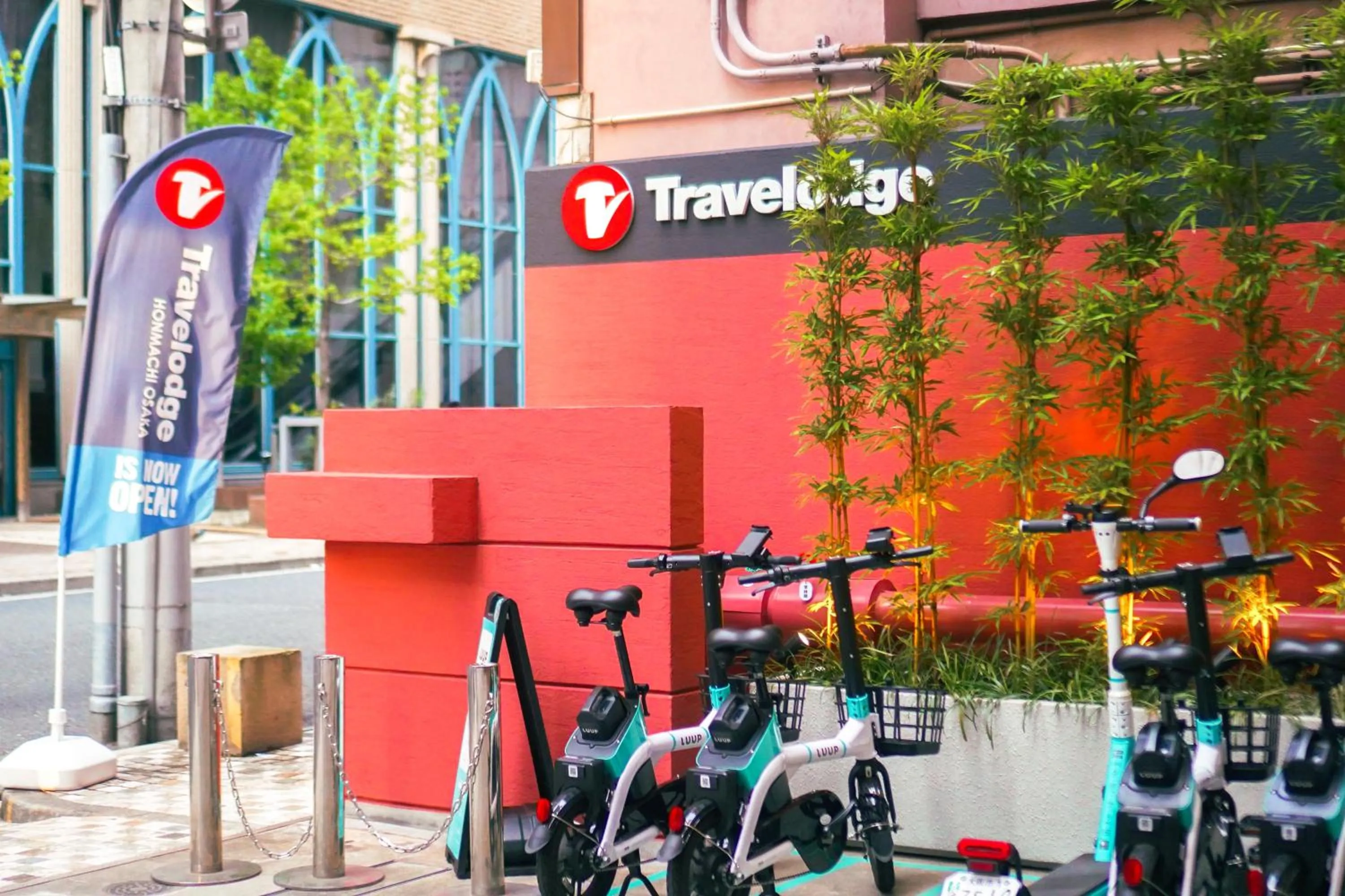 Parking in Travelodge Honmachi Osaka