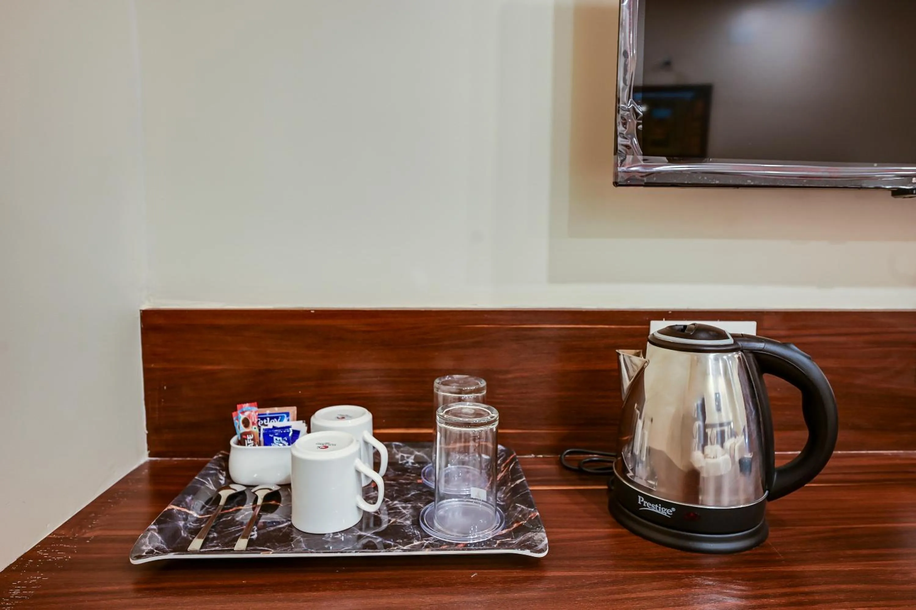 Coffee/tea facilities in HOTEL SJ PRIDE
