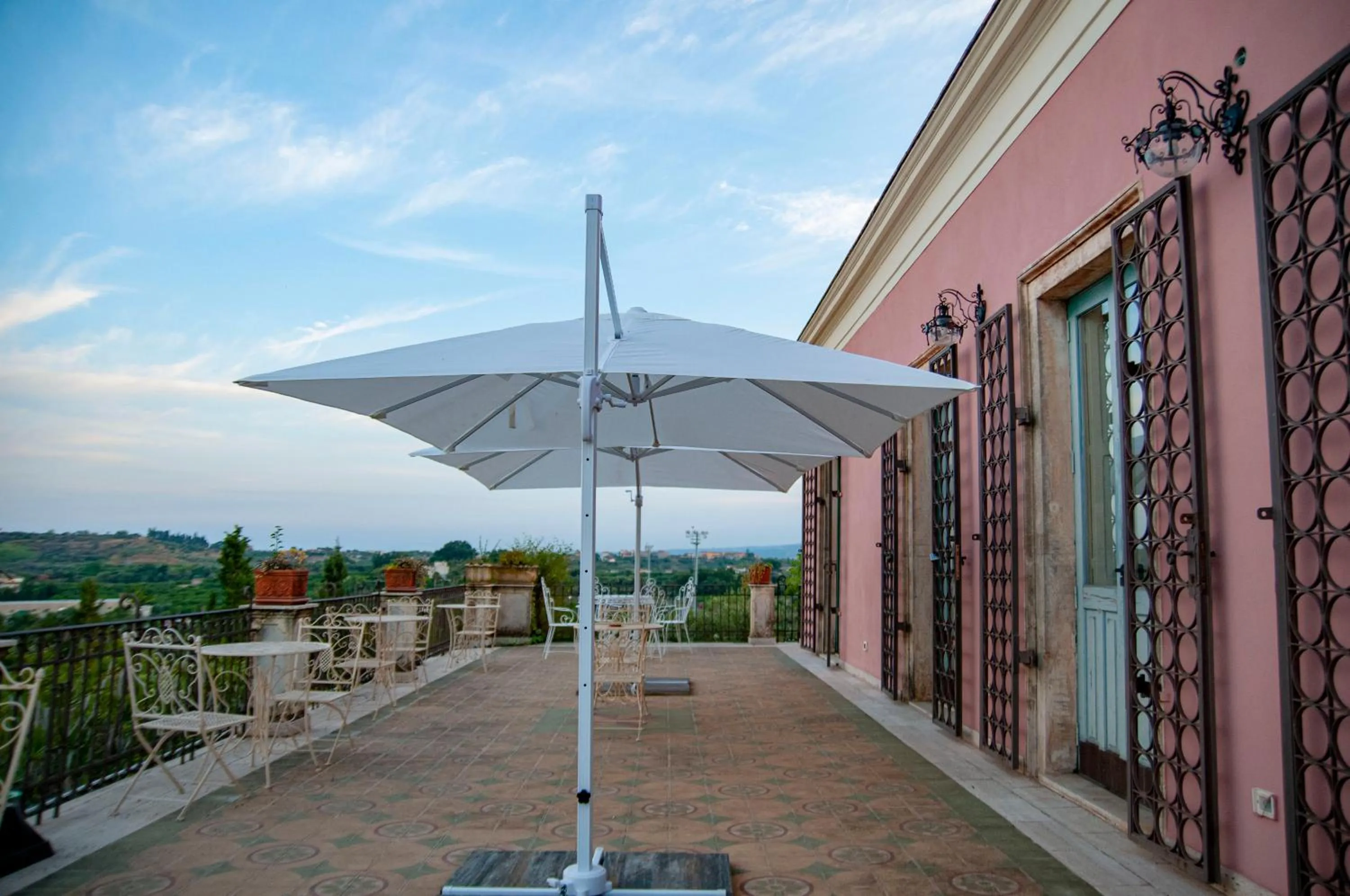 Balcony/Terrace in Antico Borgo Etneo Country Hotel