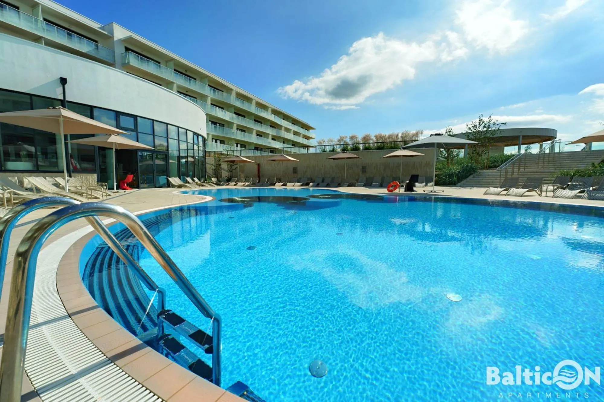 Pool view in Apartamenty BalticON Polanki Aqua