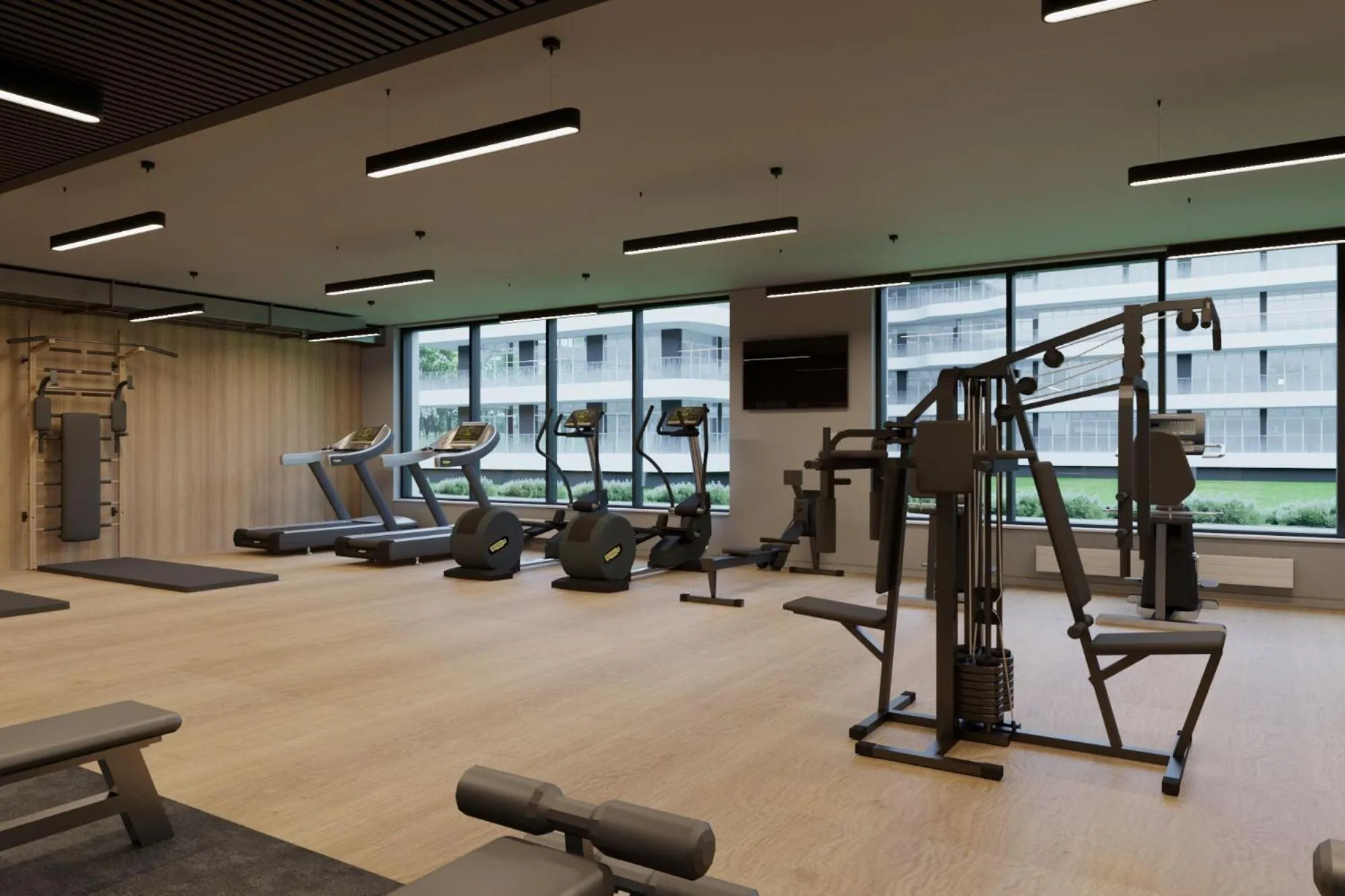 Fitness centre/facilities in Apartamenty BalticON Polanki Aqua