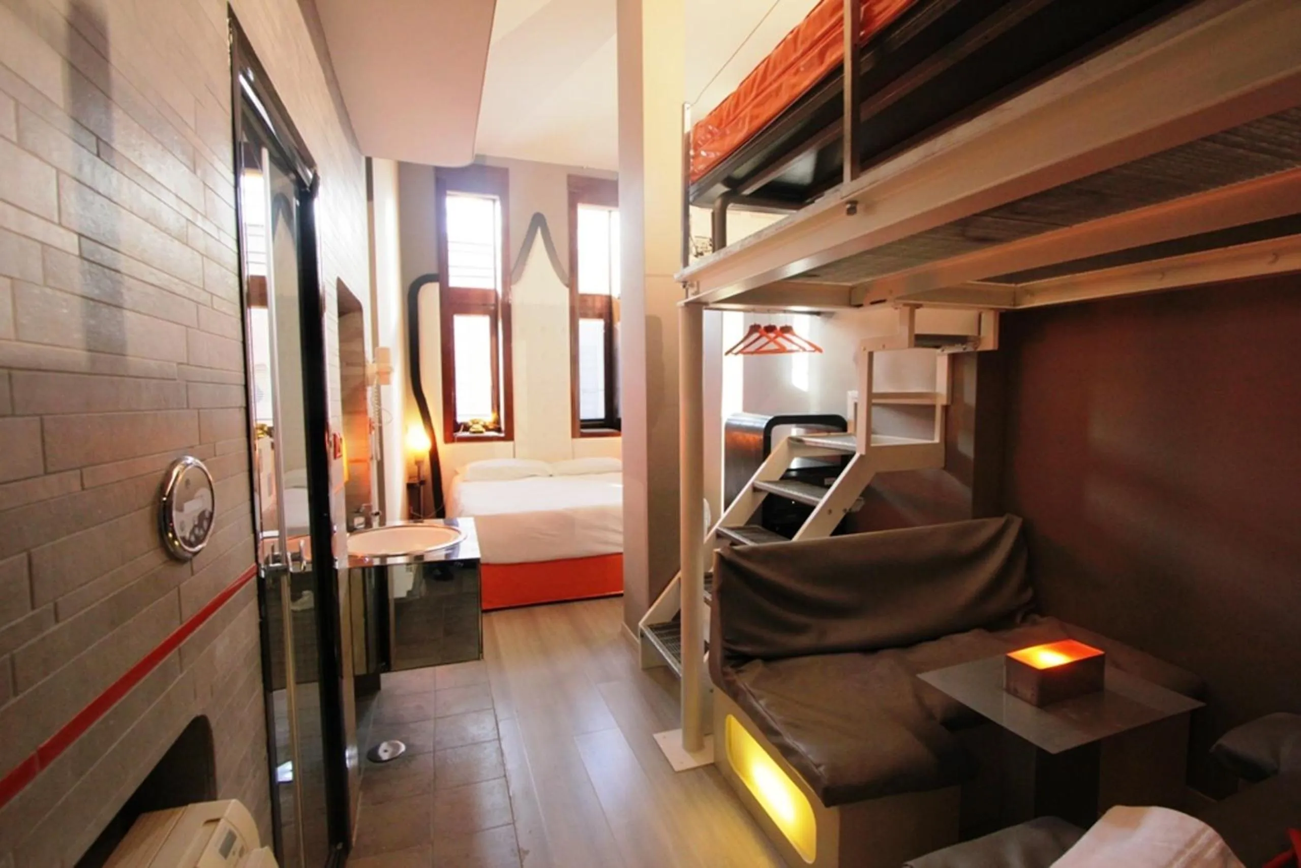 Decorative detail in Orange Hotel