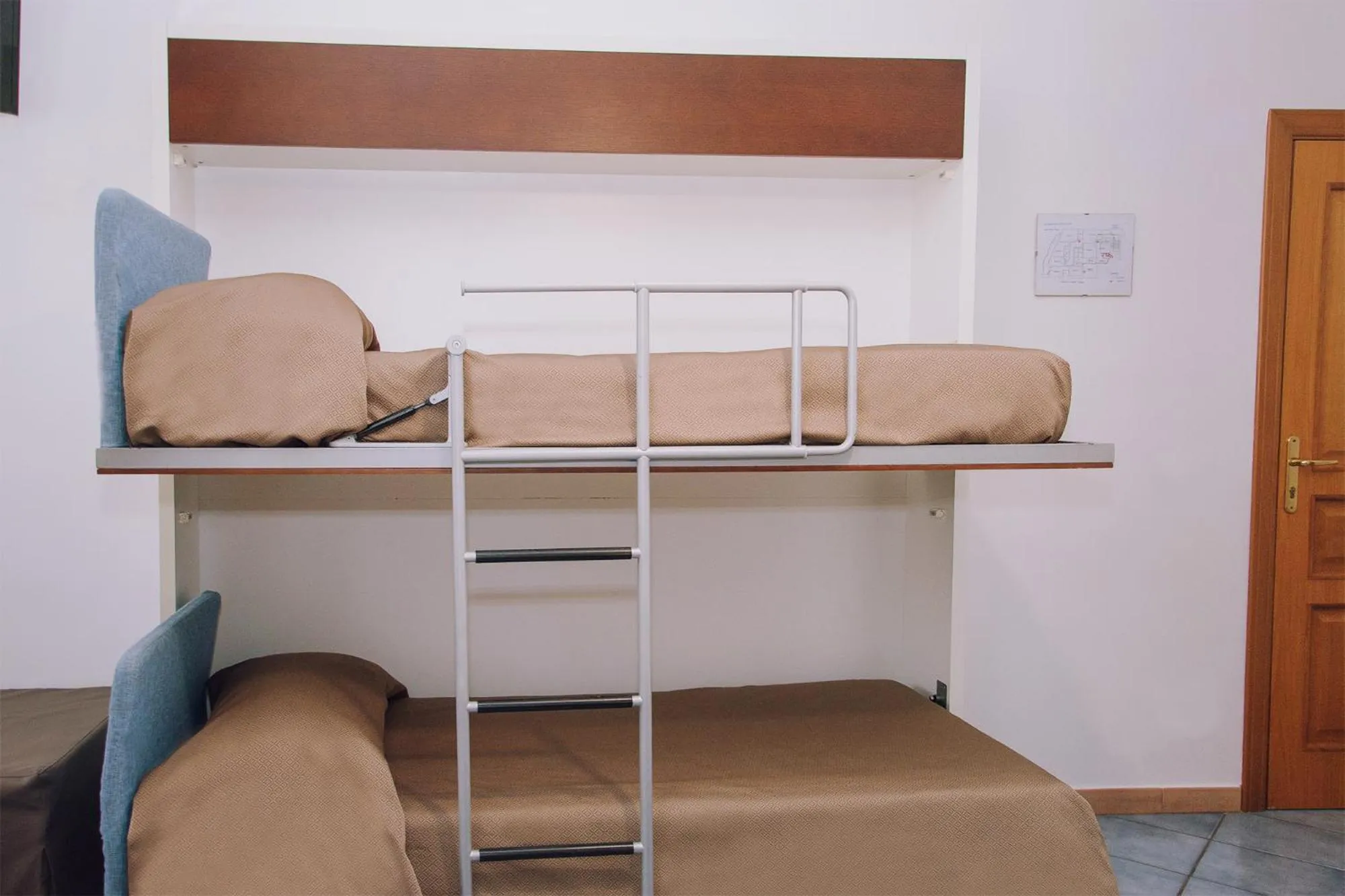 Bed in Hotel Piccolo Sogno