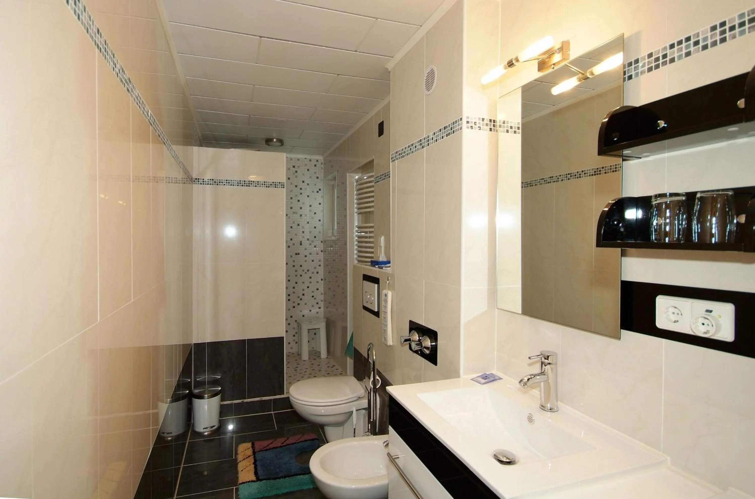 Bathroom in Wellness Hotel Garni Krone