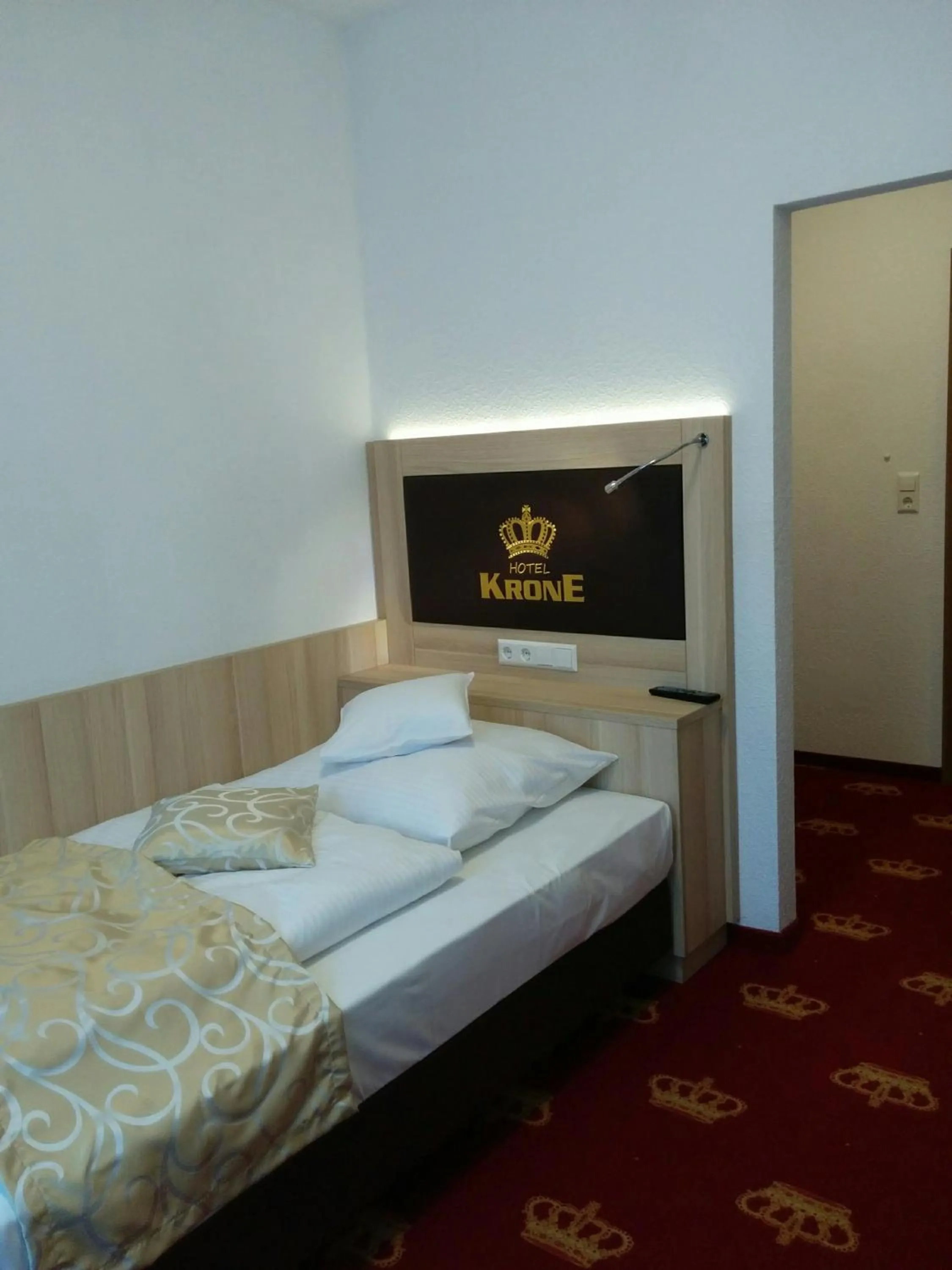 Photo of the whole room, Bed in Wellness Hotel Garni Krone