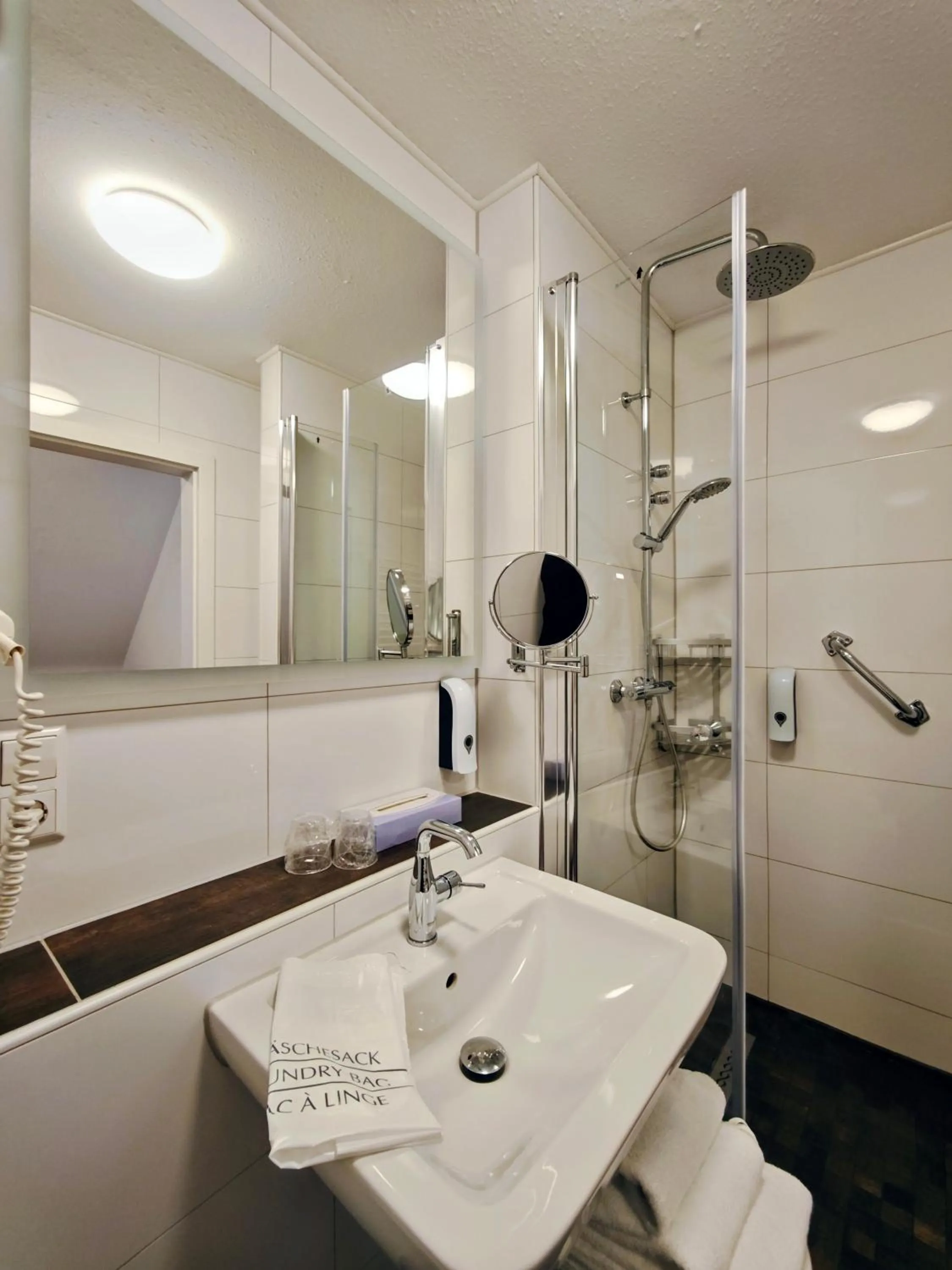 Shower in Wellness Hotel Garni Krone