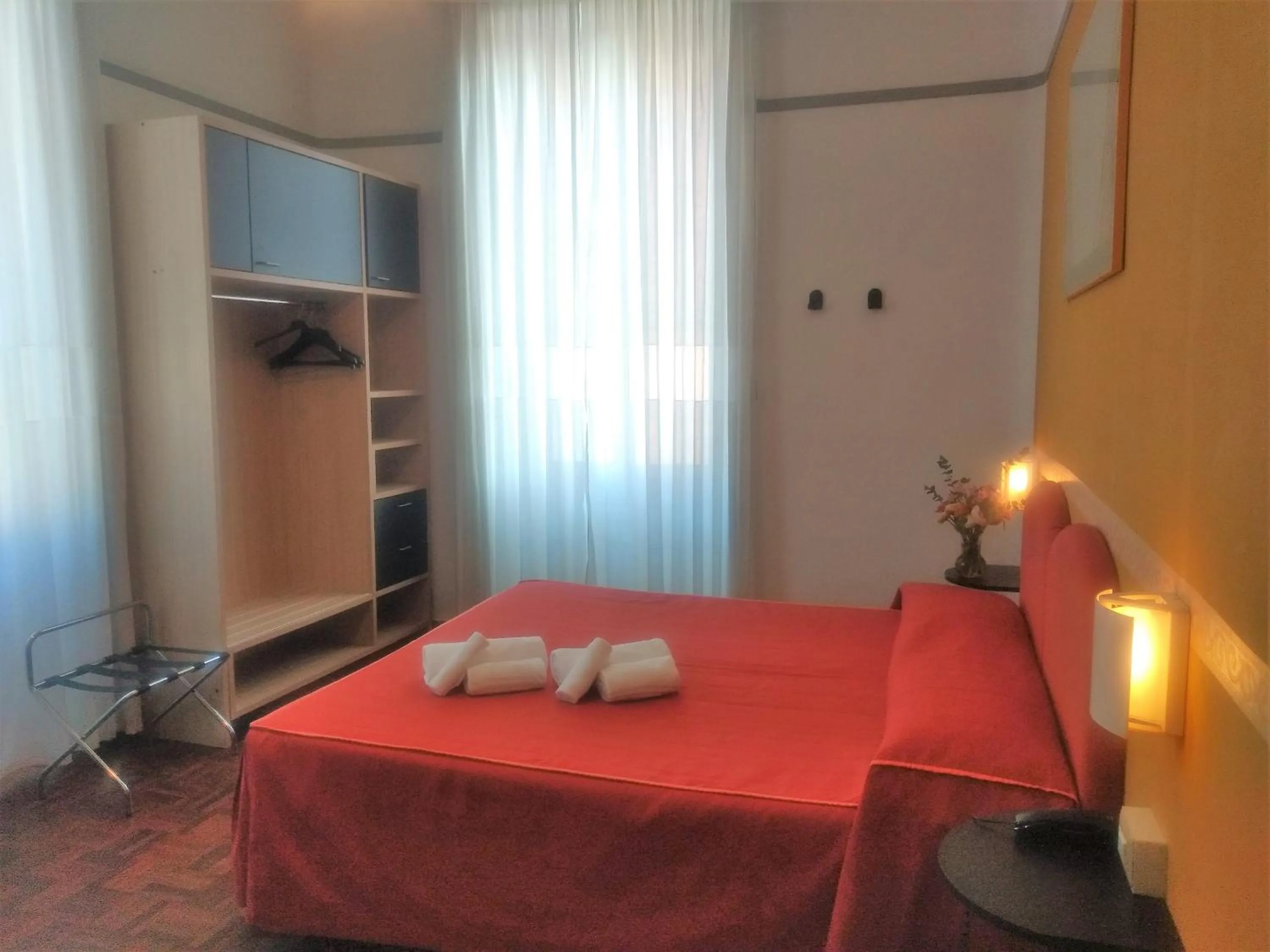 Bed in Hotel Morandi