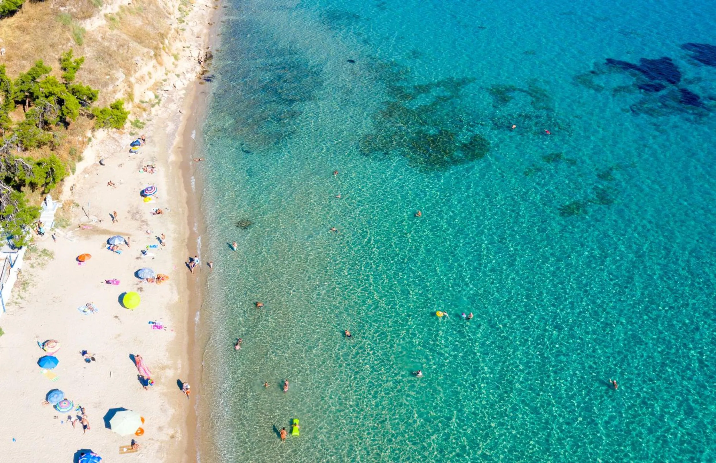 Beach in Mykoniatika Villas