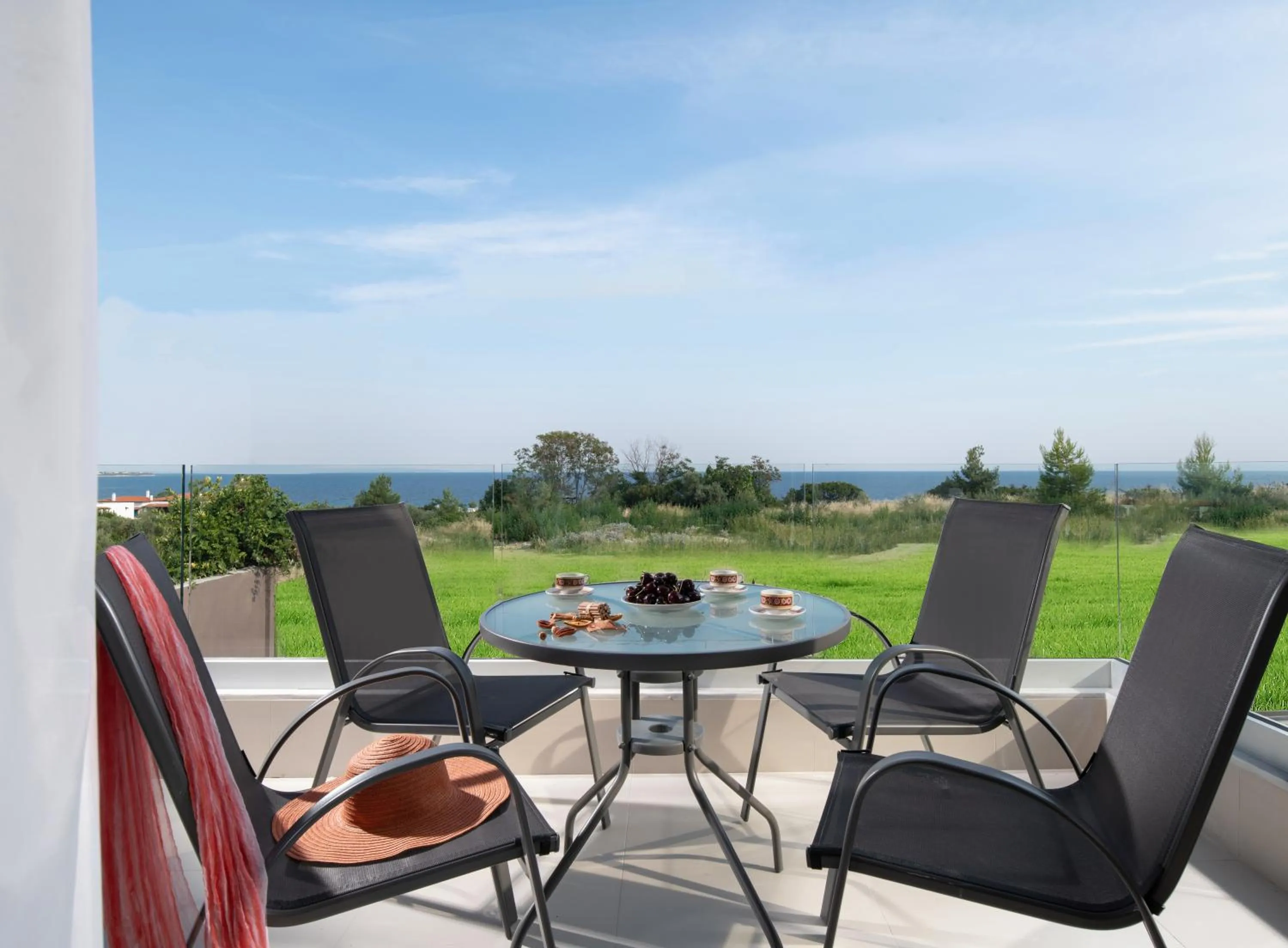 Balcony/Terrace in Mykoniatika Villas