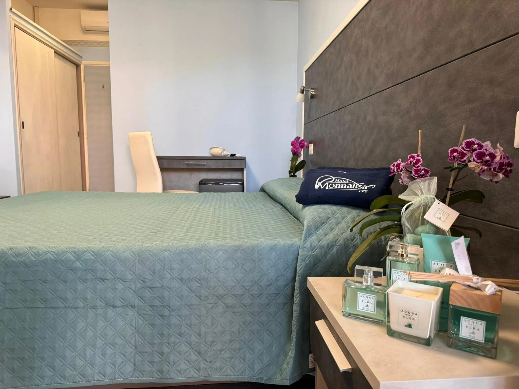 Bedroom, Bed in Hotel Monna Lisa