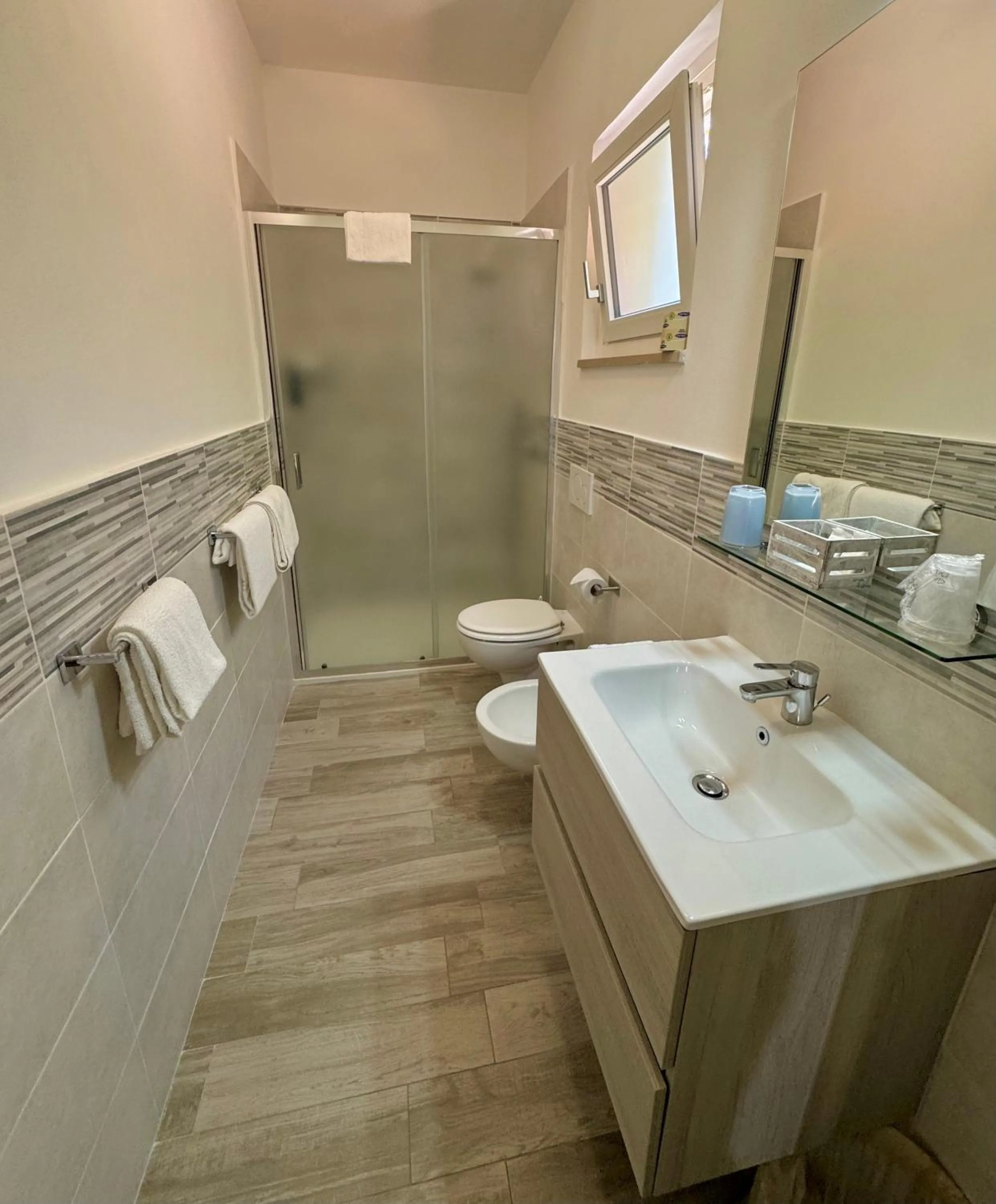 Bathroom in Hotel Monna Lisa