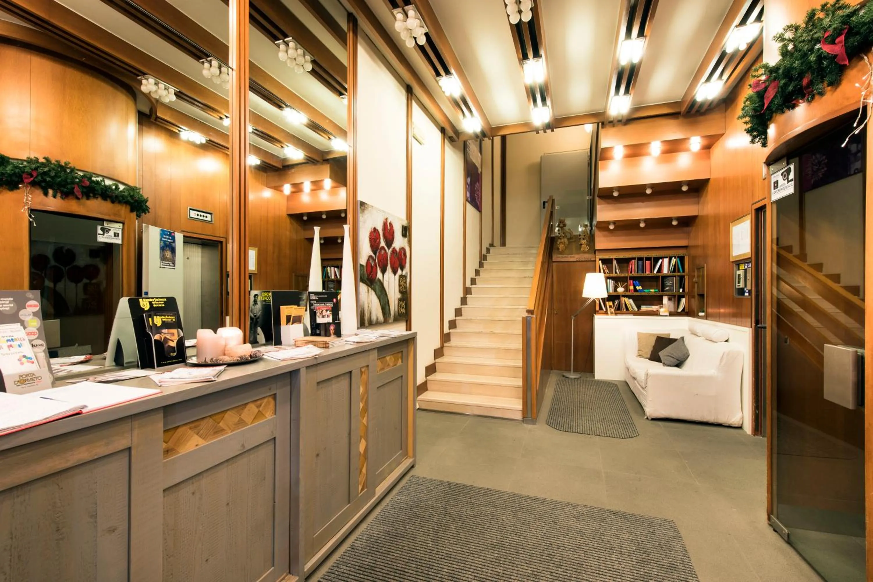 Restaurant/places to eat in Hotel Orvieto