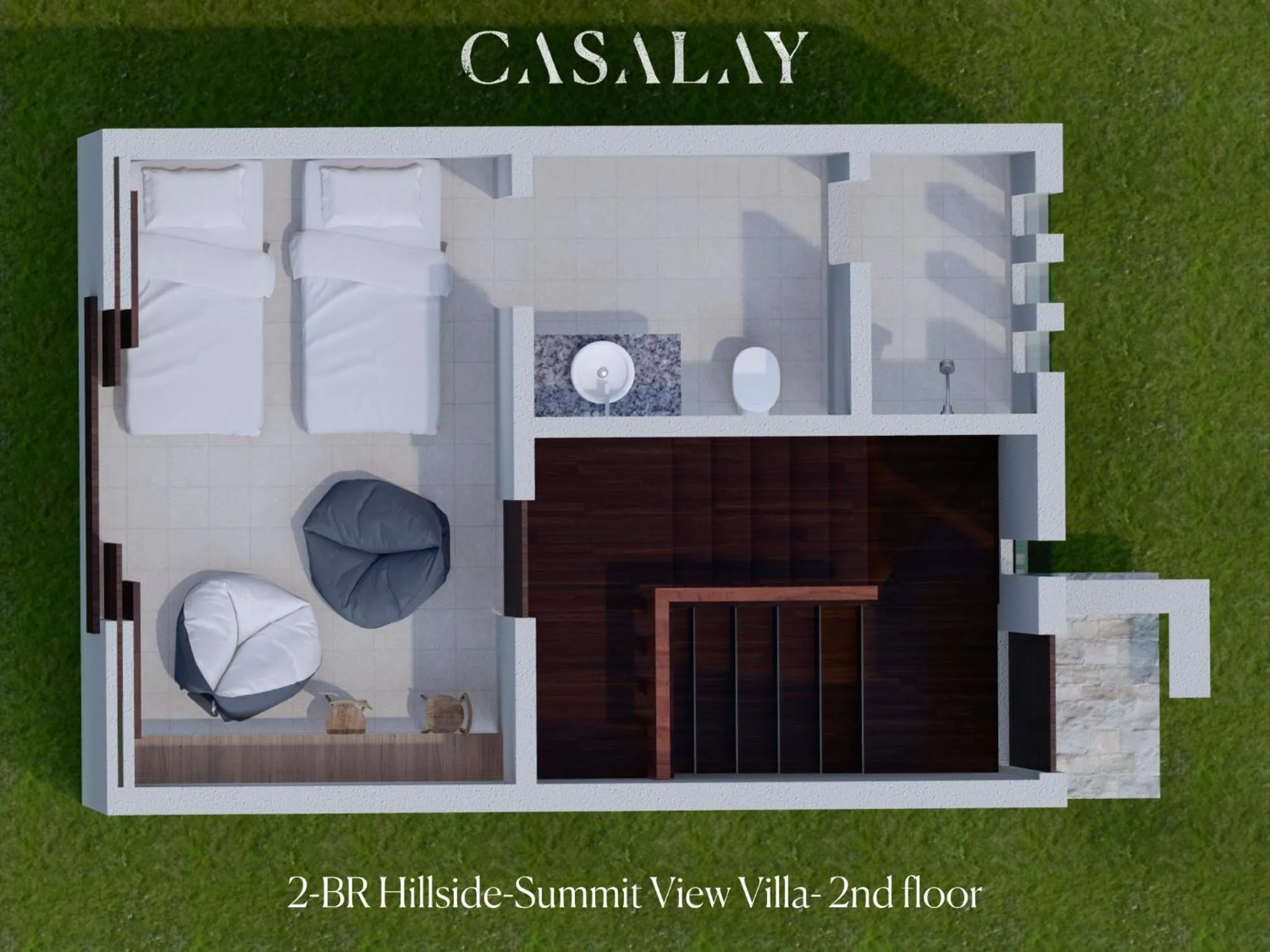 Floor plan in Casalay Boutique Villas & Dive