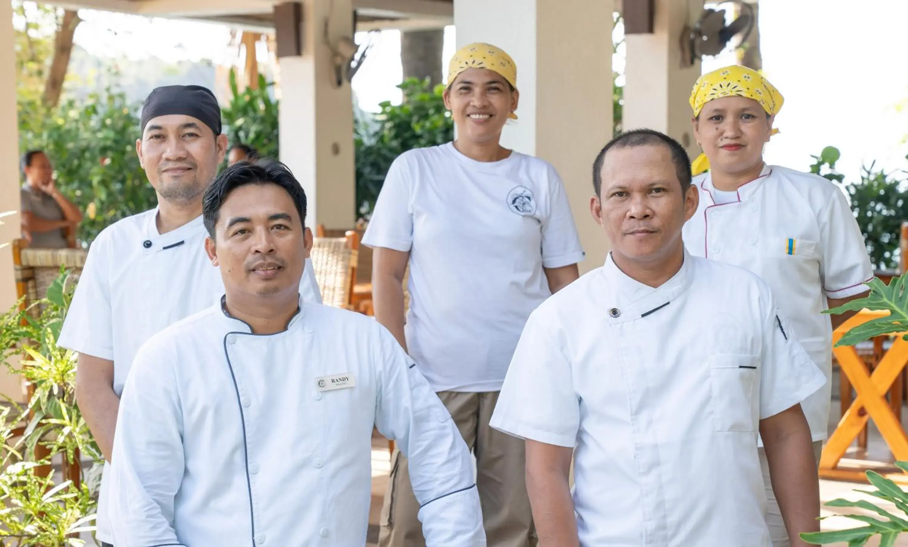 Staff in Casalay Boutique Villas & Dive Staff in Casalay Boutique Villas & Dive