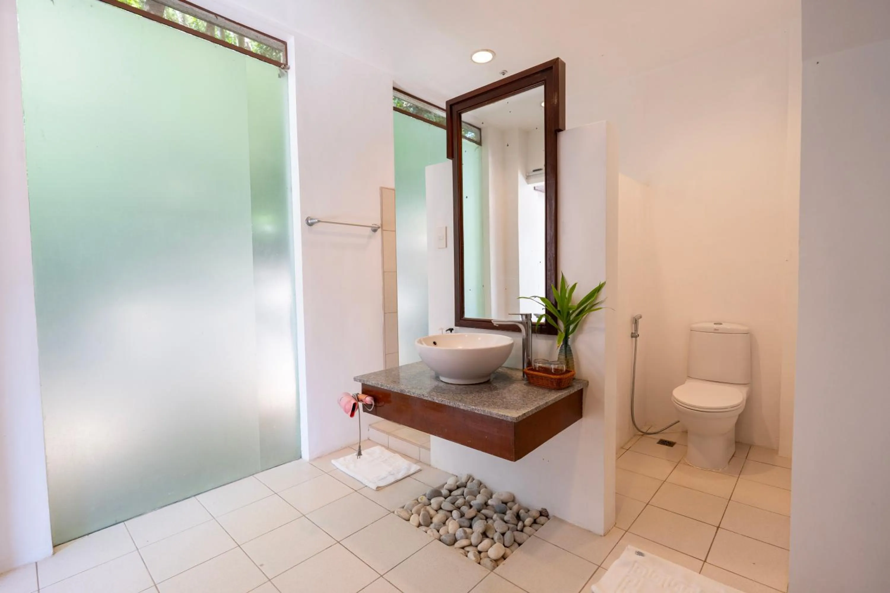 Shower in Casalay Boutique Villas & Dive
