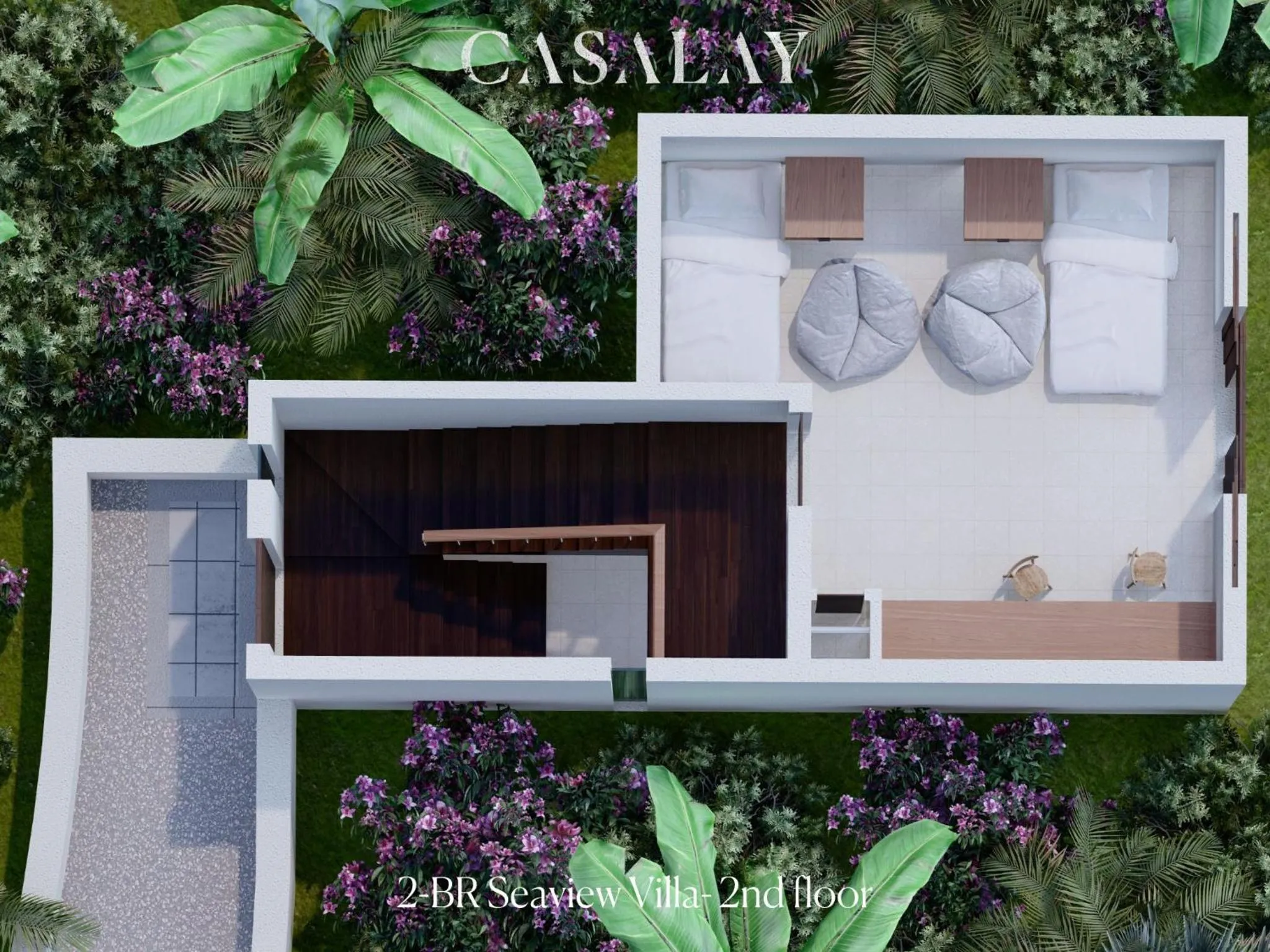 Floor plan in Casalay Boutique Villas & Dive
