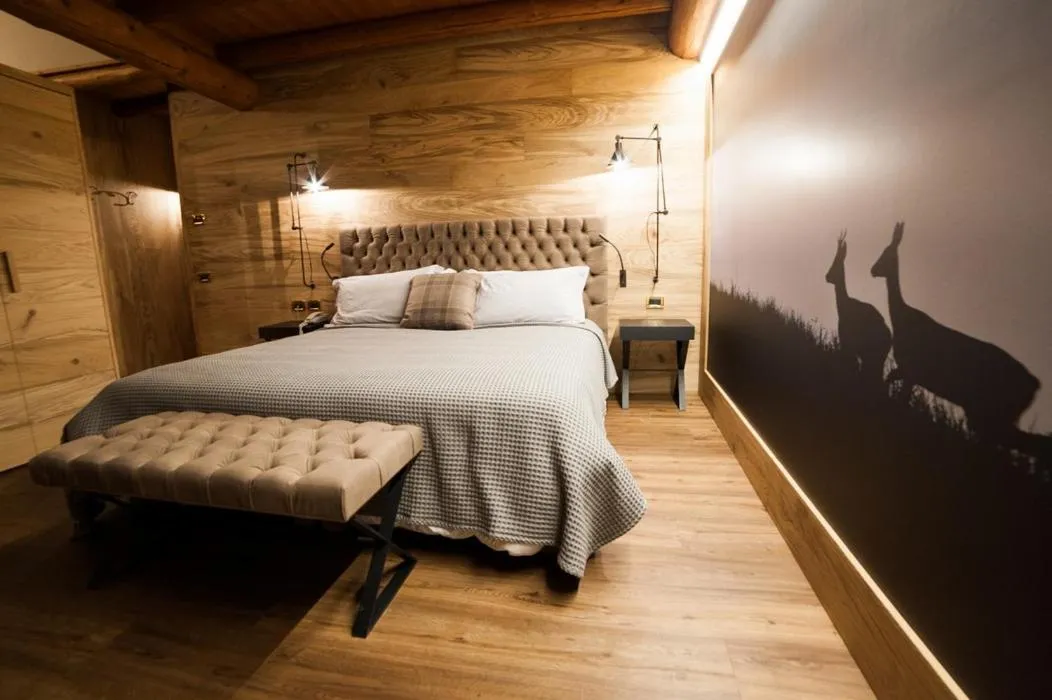 Bed in Hotel Vecchia Stazione Mountain Elegance