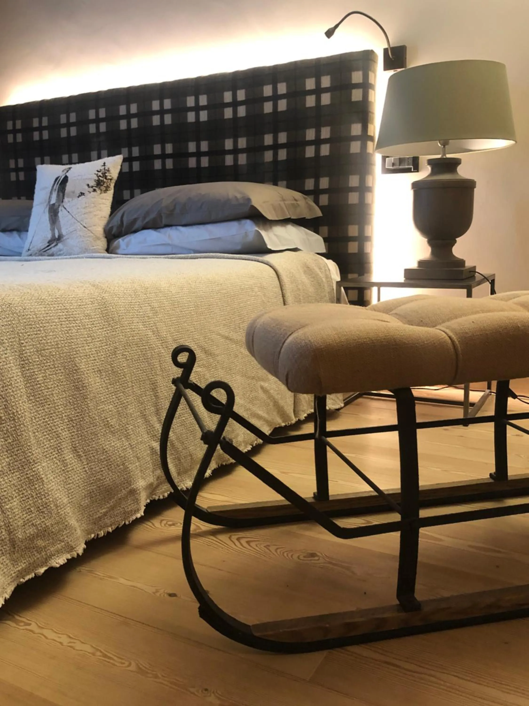 Bed in Hotel Vecchia Stazione Mountain Elegance