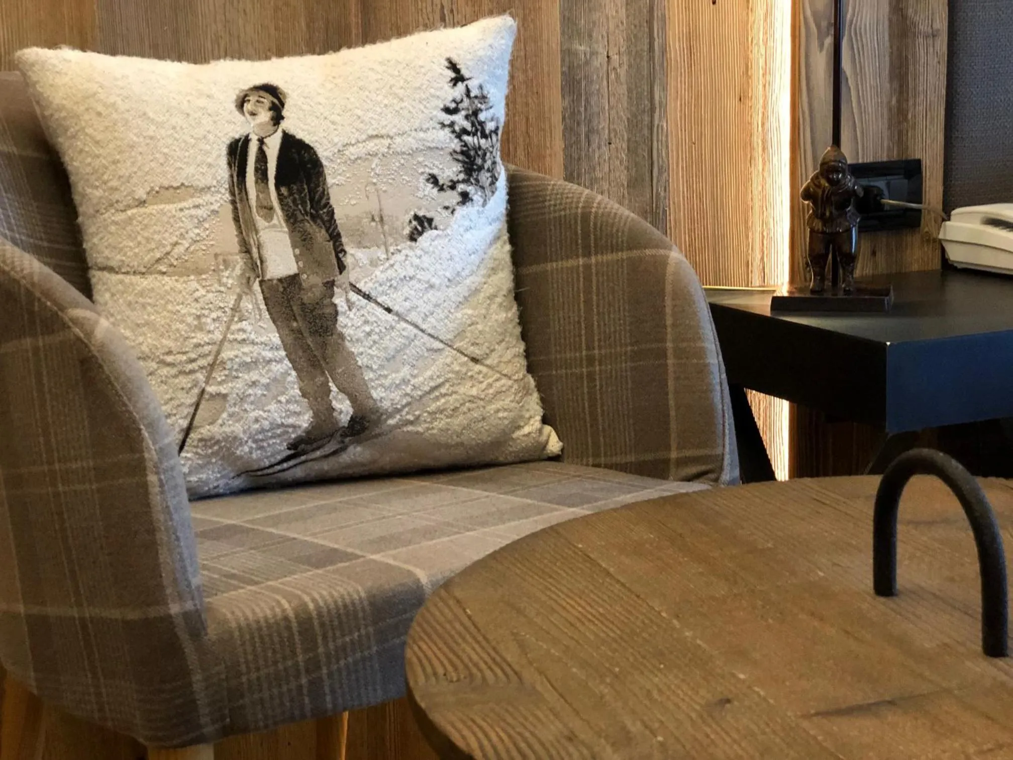 Seating area in Hotel Vecchia Stazione Mountain Elegance