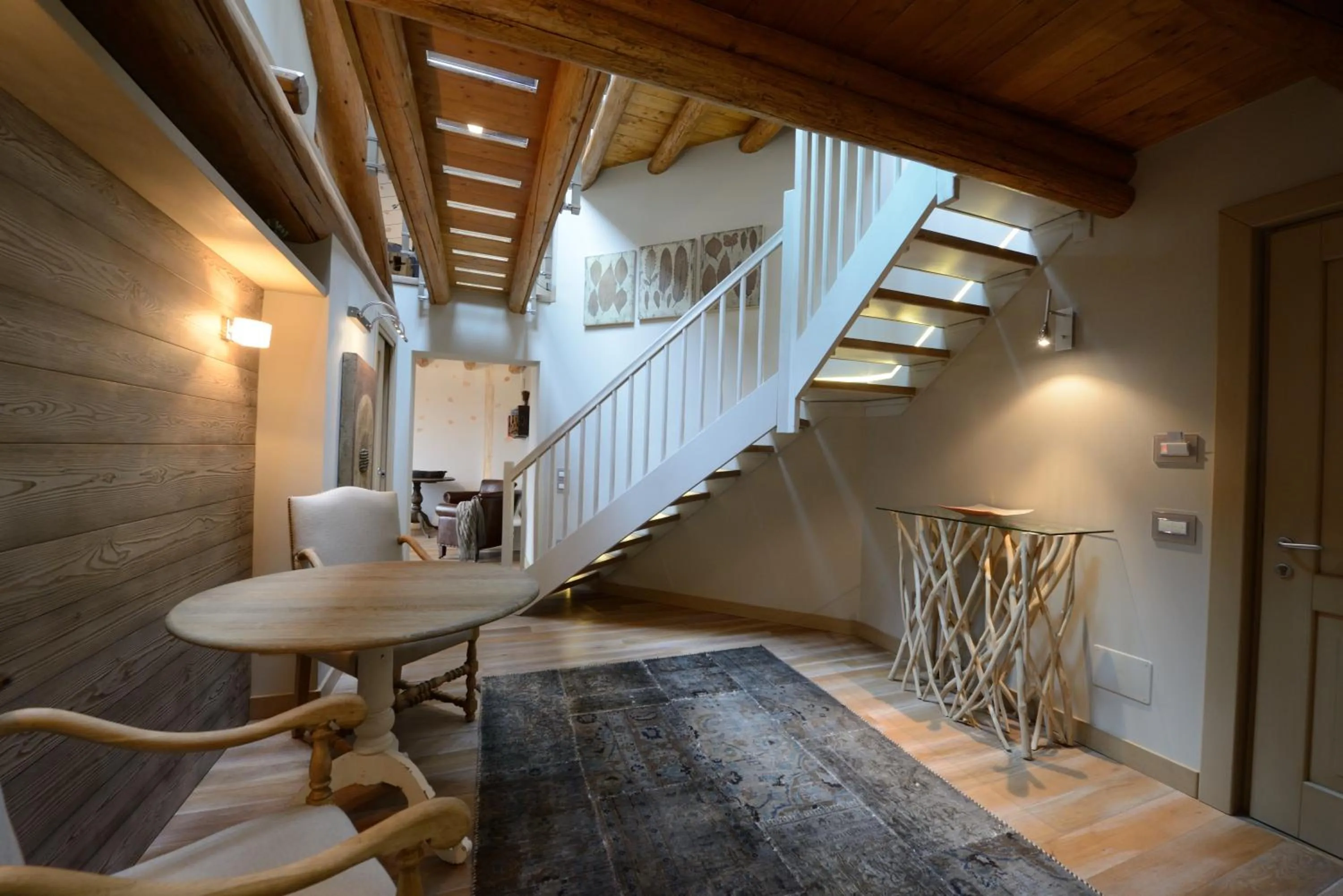 Living room in Hotel Vecchia Stazione Mountain Elegance