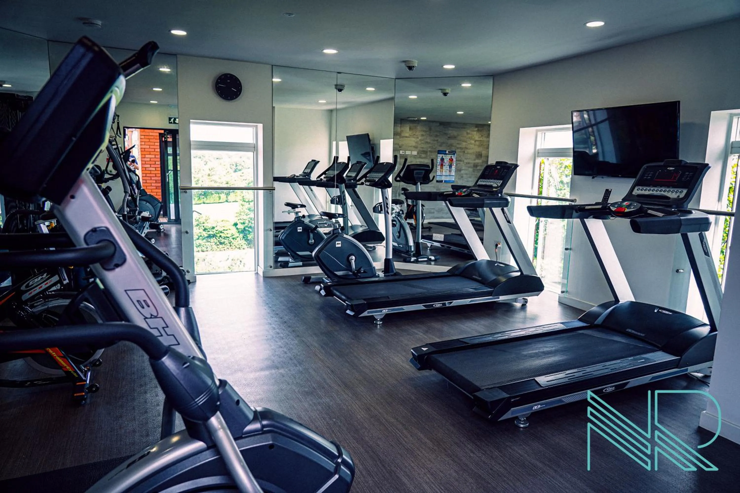 Fitness centre/facilities in Luxury Stevenage Town Centre Apartment