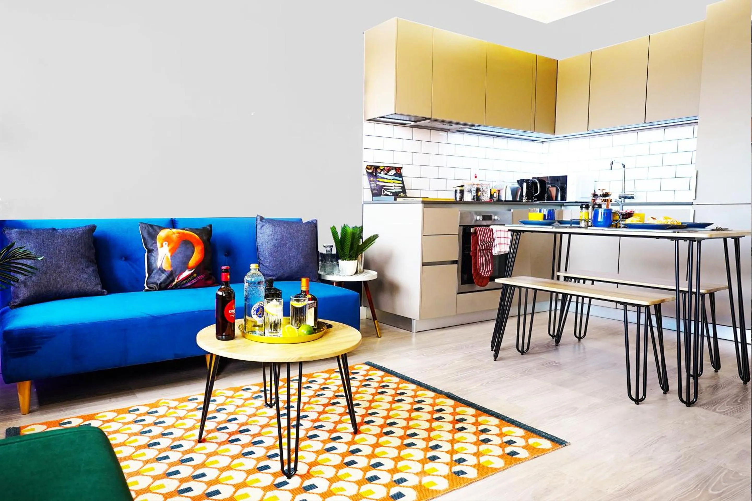 Living room in Luxury Stevenage Town Centre Apartment