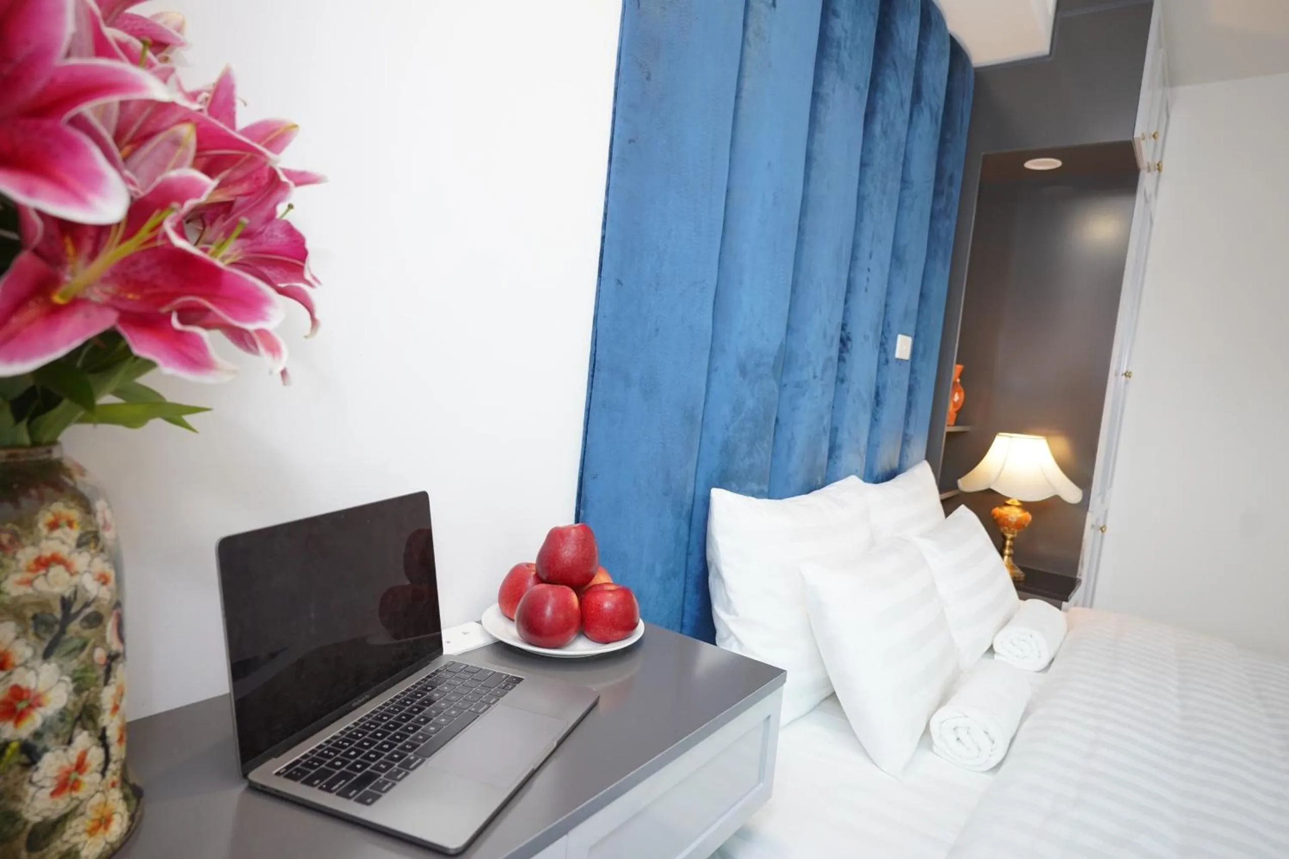 Bed in Hanoi Capital Premium Hotel