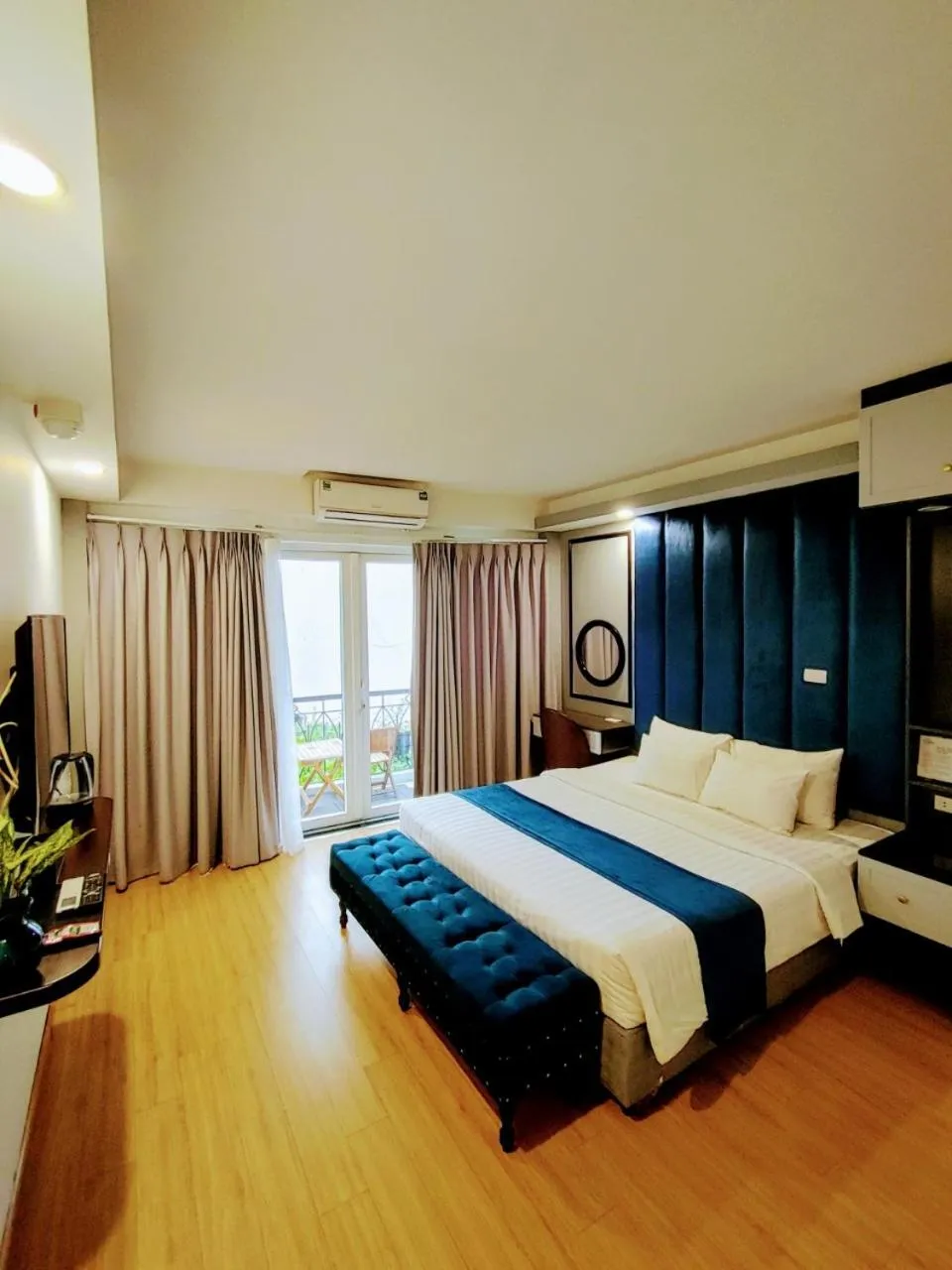 Bed in Hanoi Capital Premium Hotel