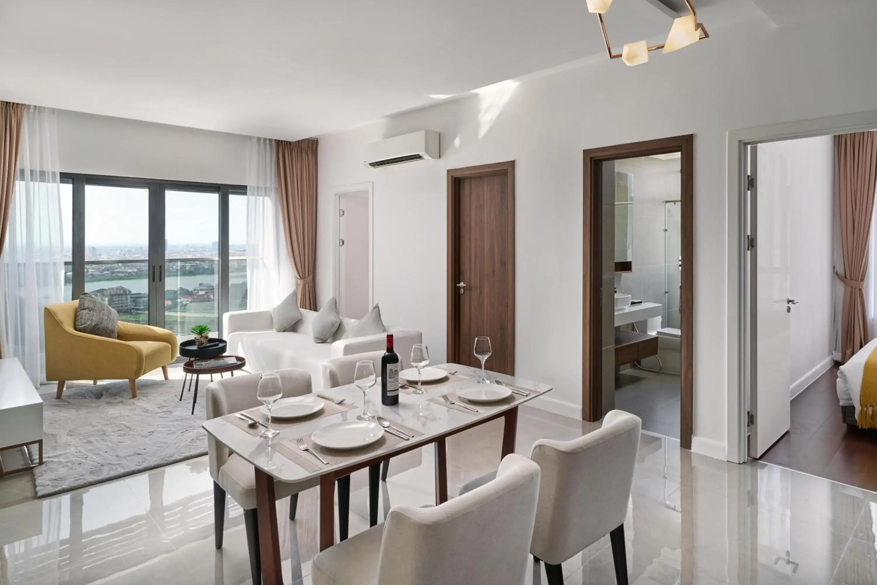 Twin Business Suite in The Peninsula Phnom Penh Twin Business Suite in The Peninsula Phnom Penh