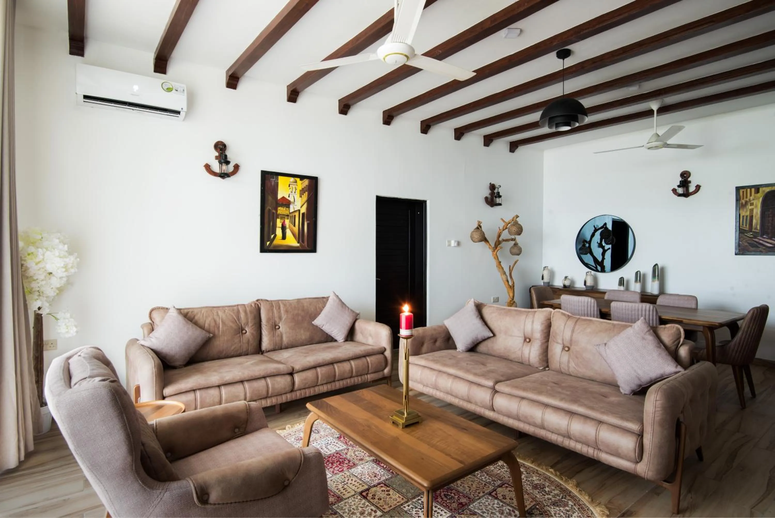 Living room in Aya Sophia Villa Garden Hotel
