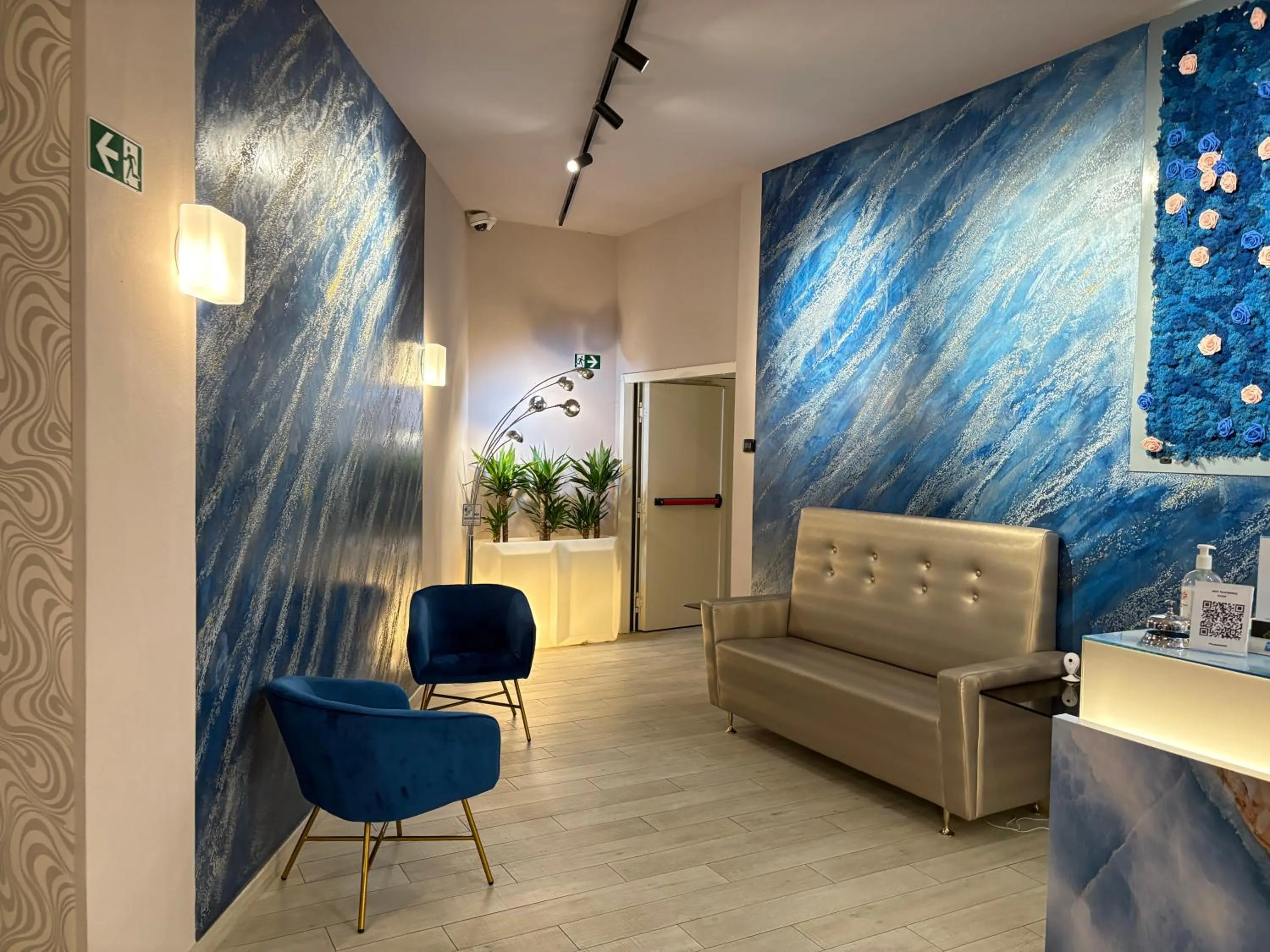 Property building in Blue Shades Hotel