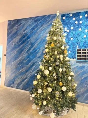 Lobby or reception in Blue Shades Hotel