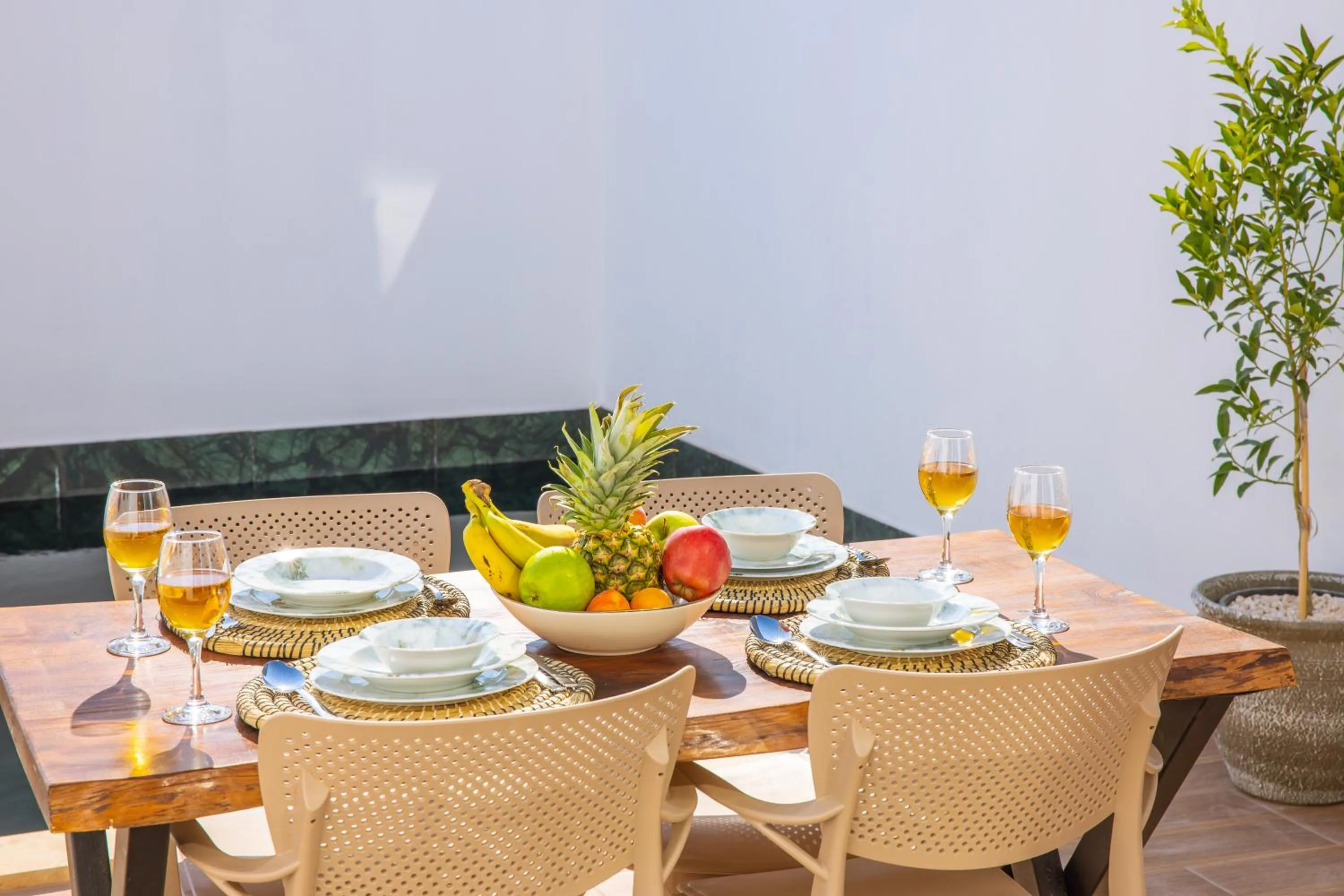 Swimming pool in Villa Ay