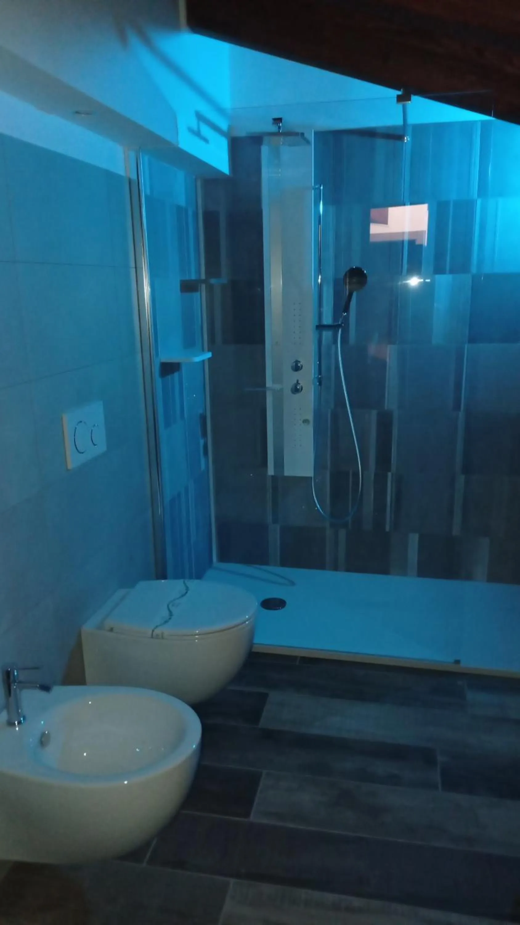 Bathroom in Hotel Ristorante Caligiuri