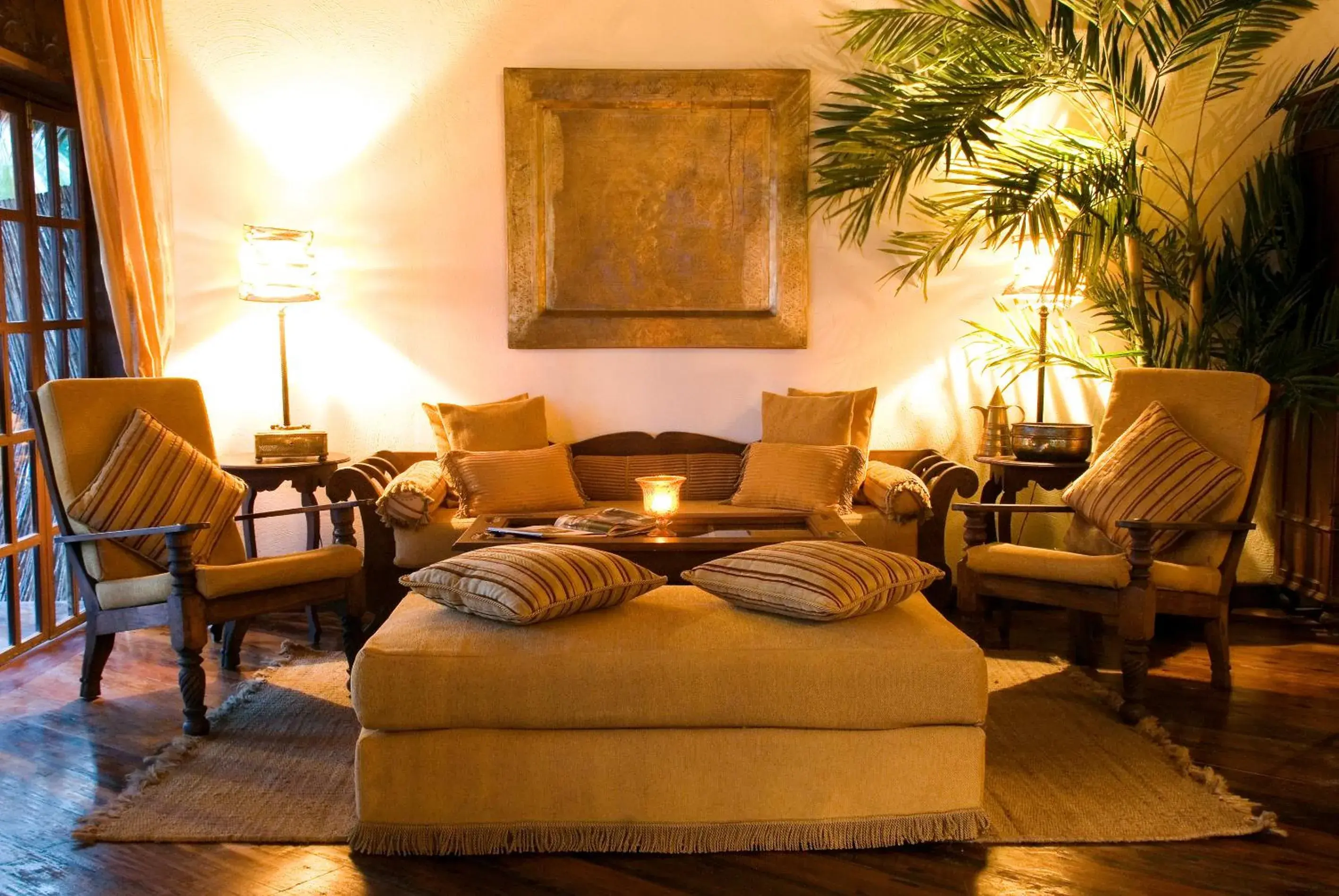 Living room in The Palms Zanzibar Living room in The Palms Zanzibar