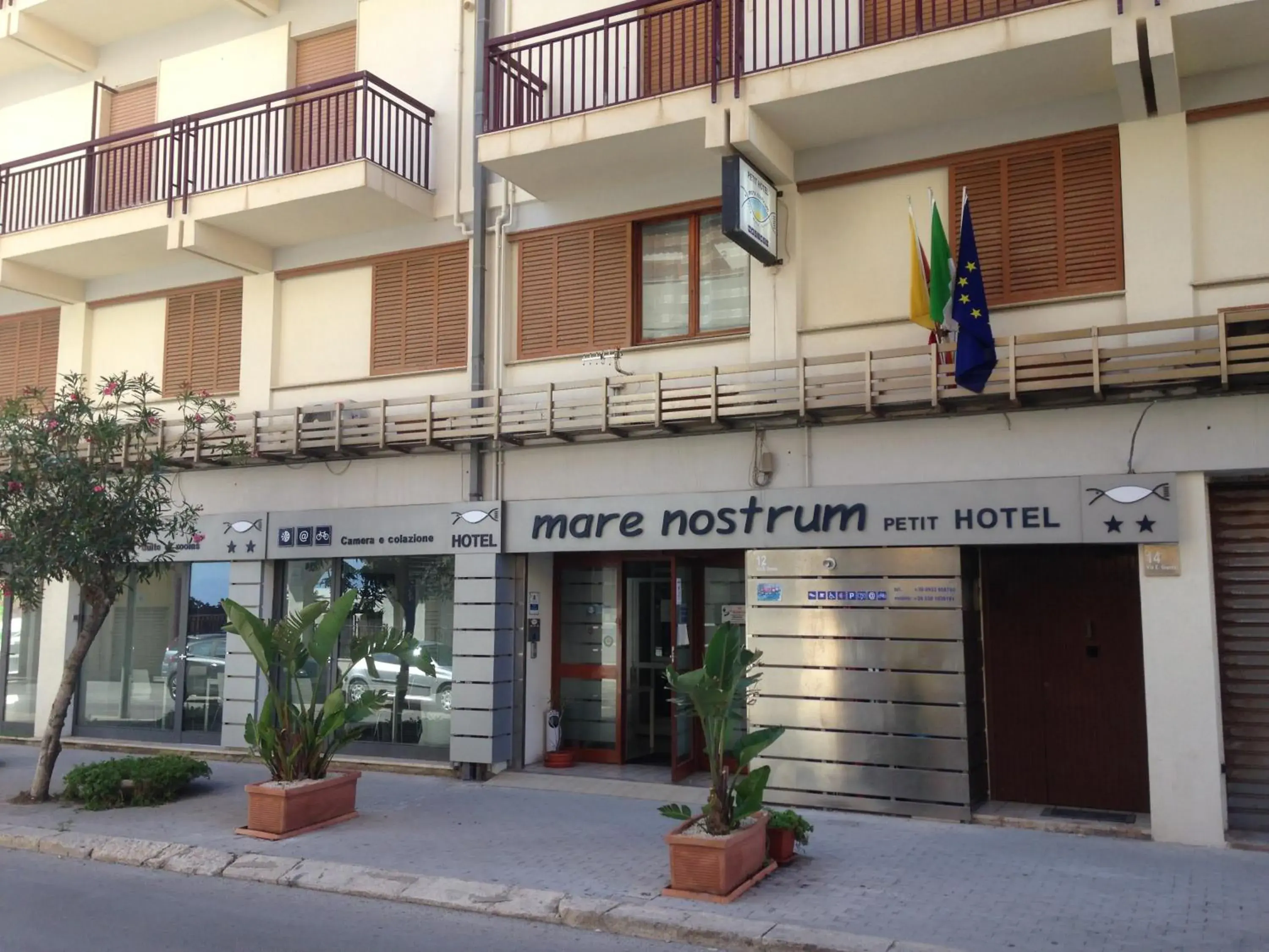 Facade/entrance, Property Building in Mare Nostrum Petit Hôtel