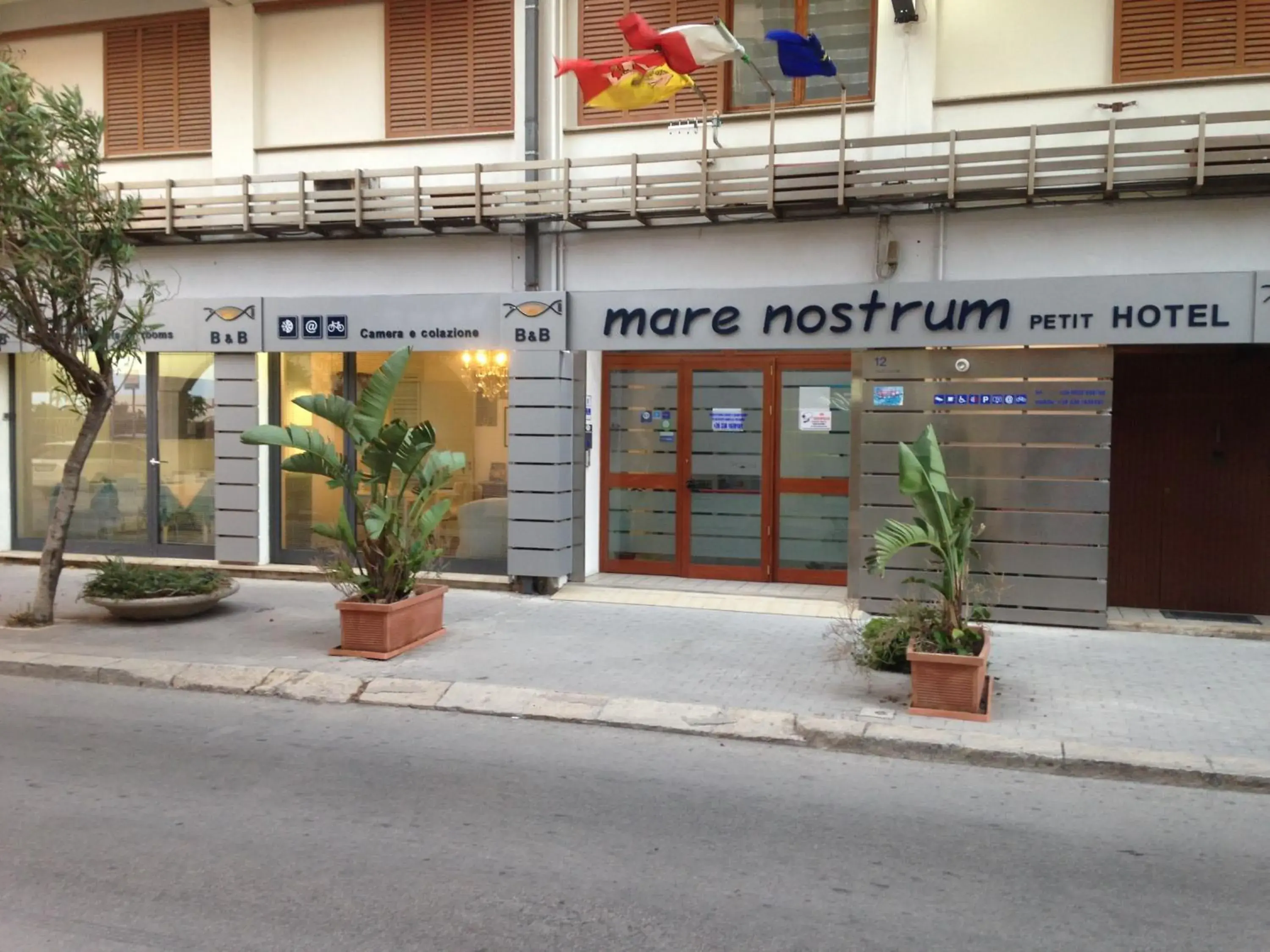 Property building in Mare Nostrum Petit Hôtel