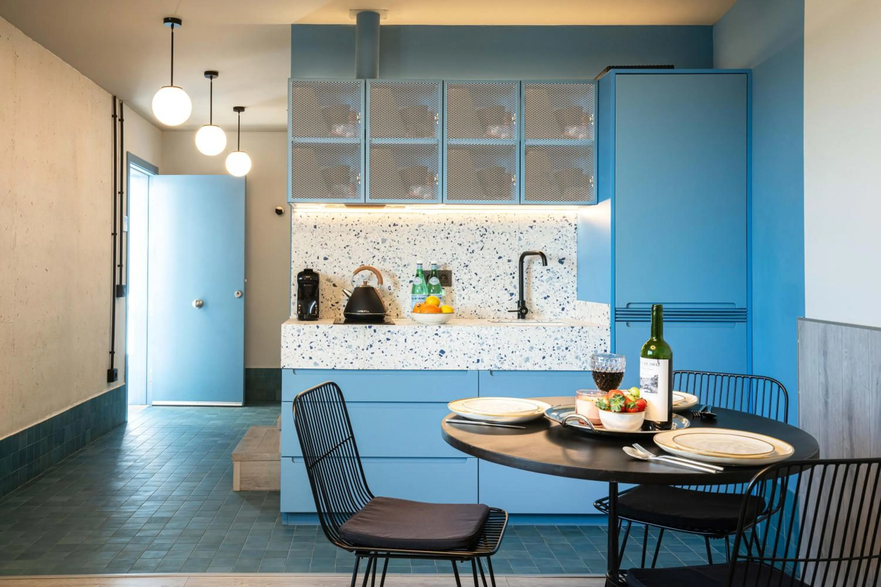 Kitchen or kitchenette in Coeo Parras Design Apartments