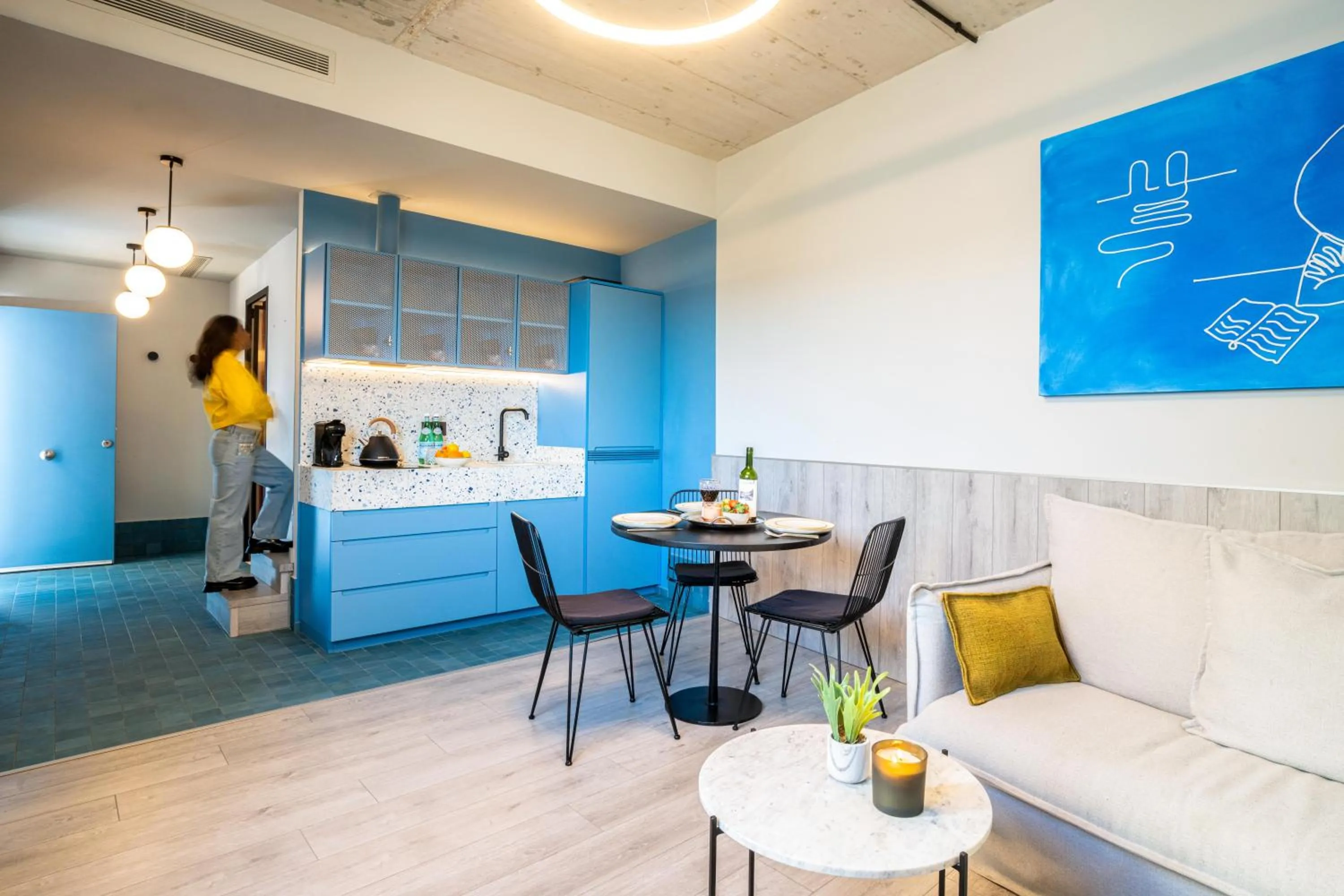 Kitchen or kitchenette in Coeo Parras Design Apartments