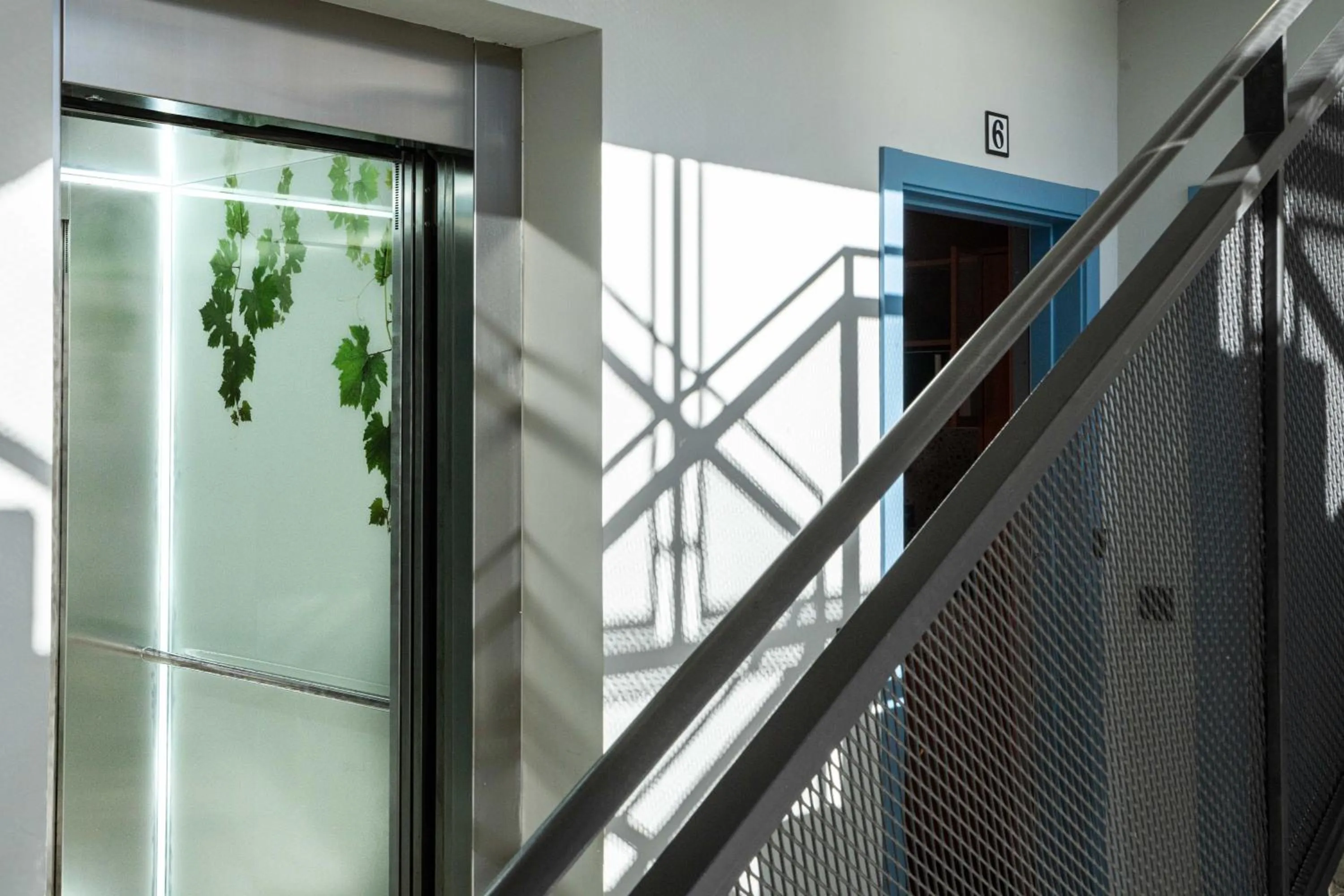 elevator in Coeo Parras Design Apartments