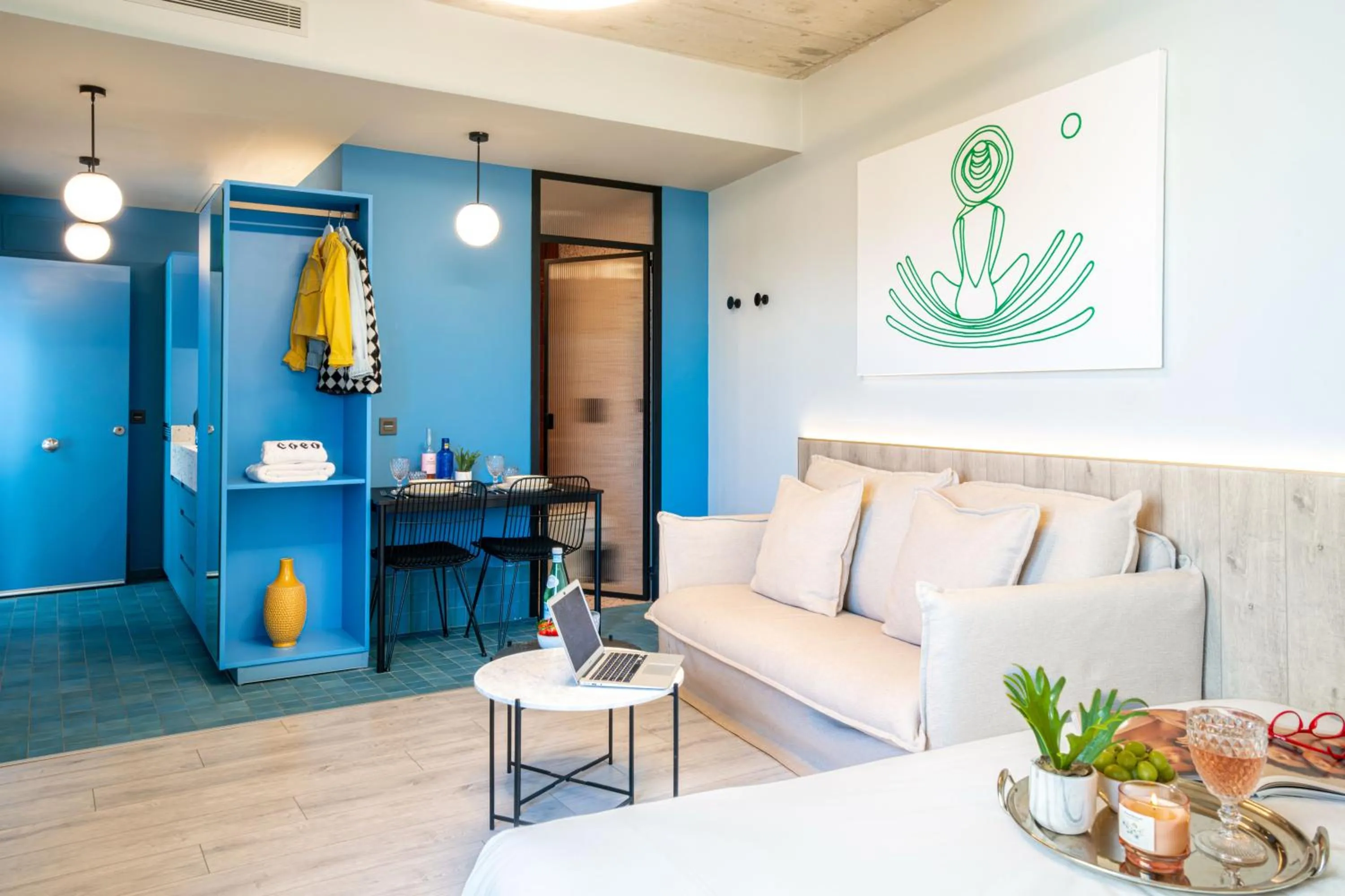 Living room in Coeo Parras Design Apartments