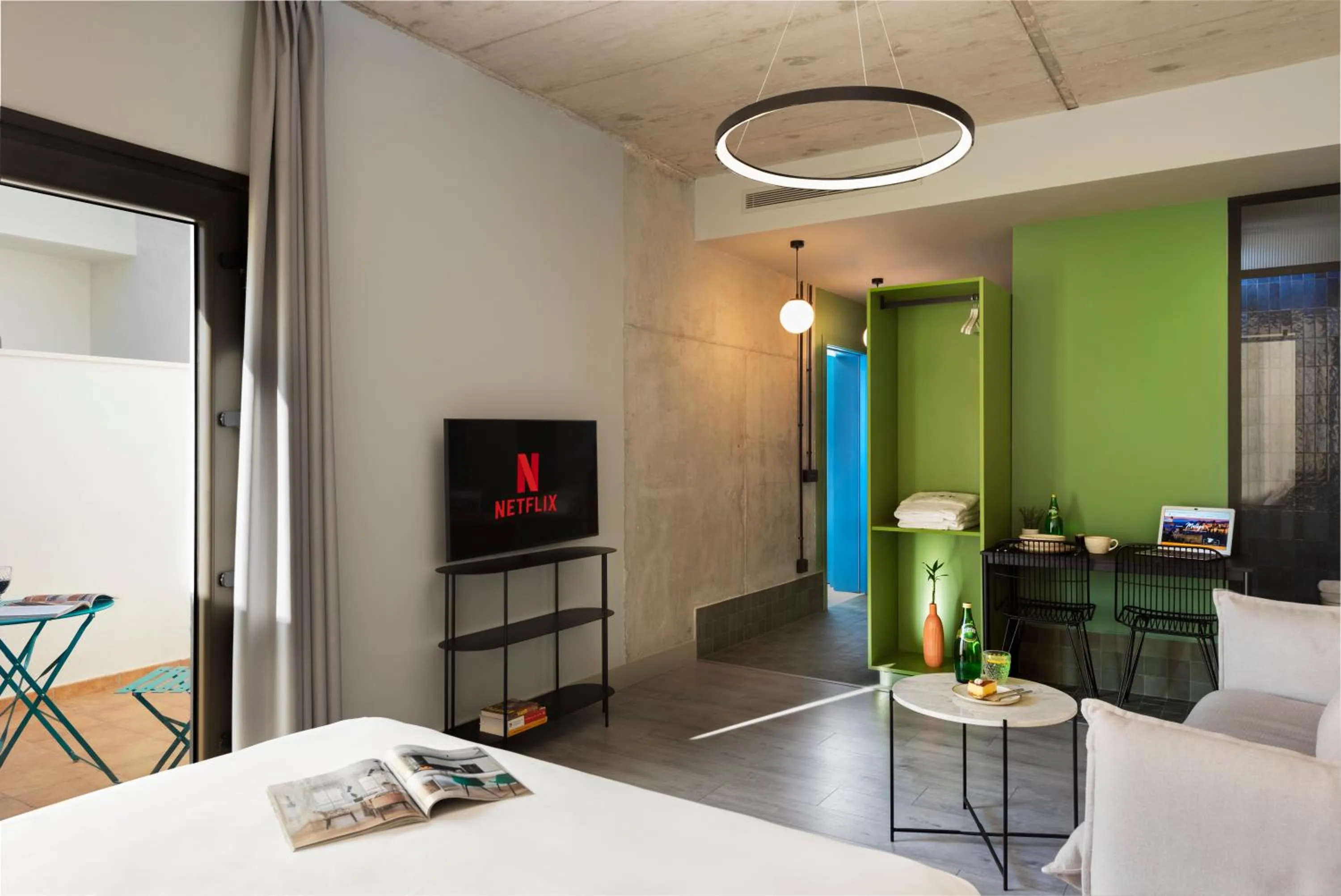 Living room in Coeo Parras Design Apartments