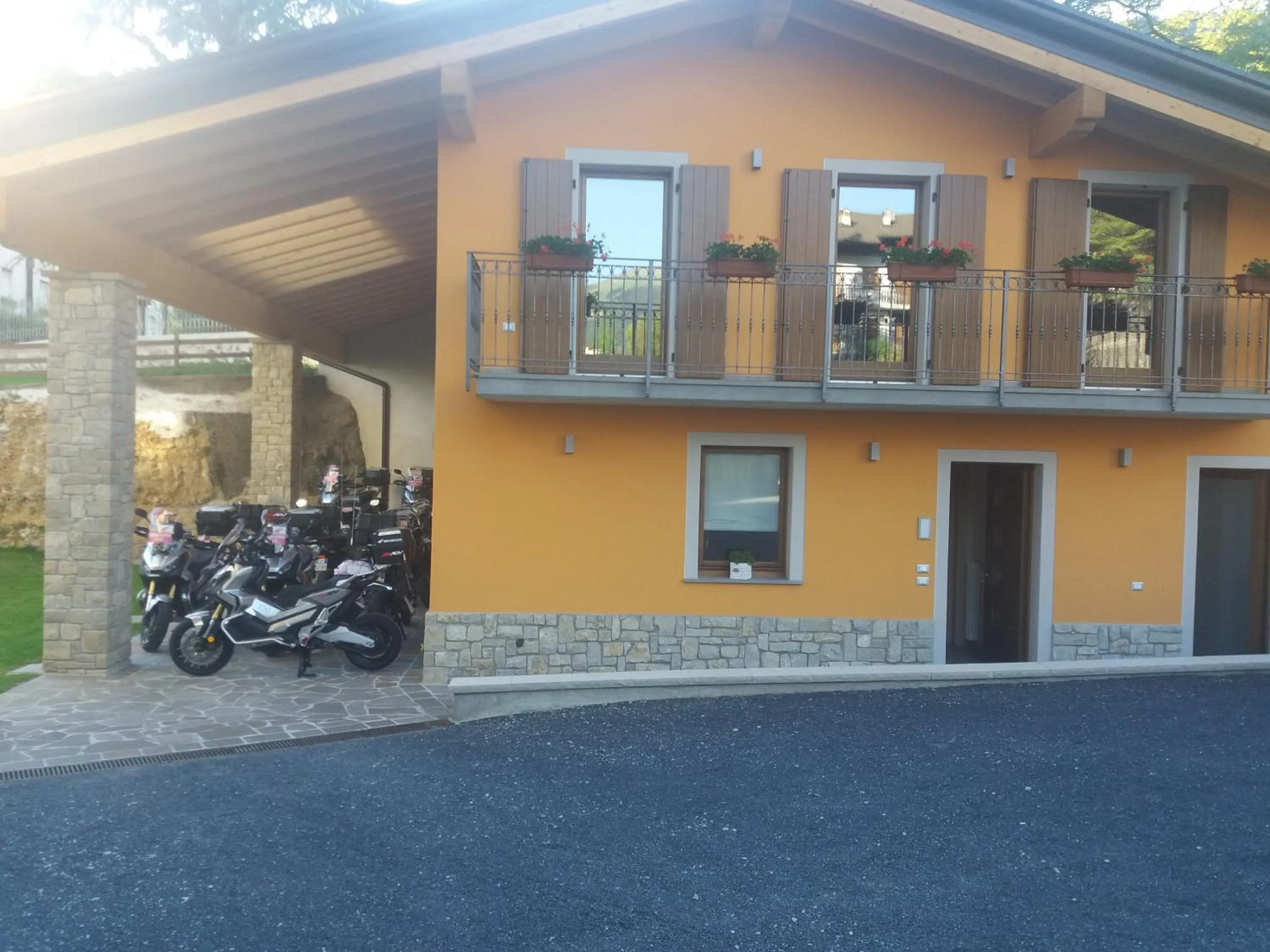 Property building in Hotel Ferrari