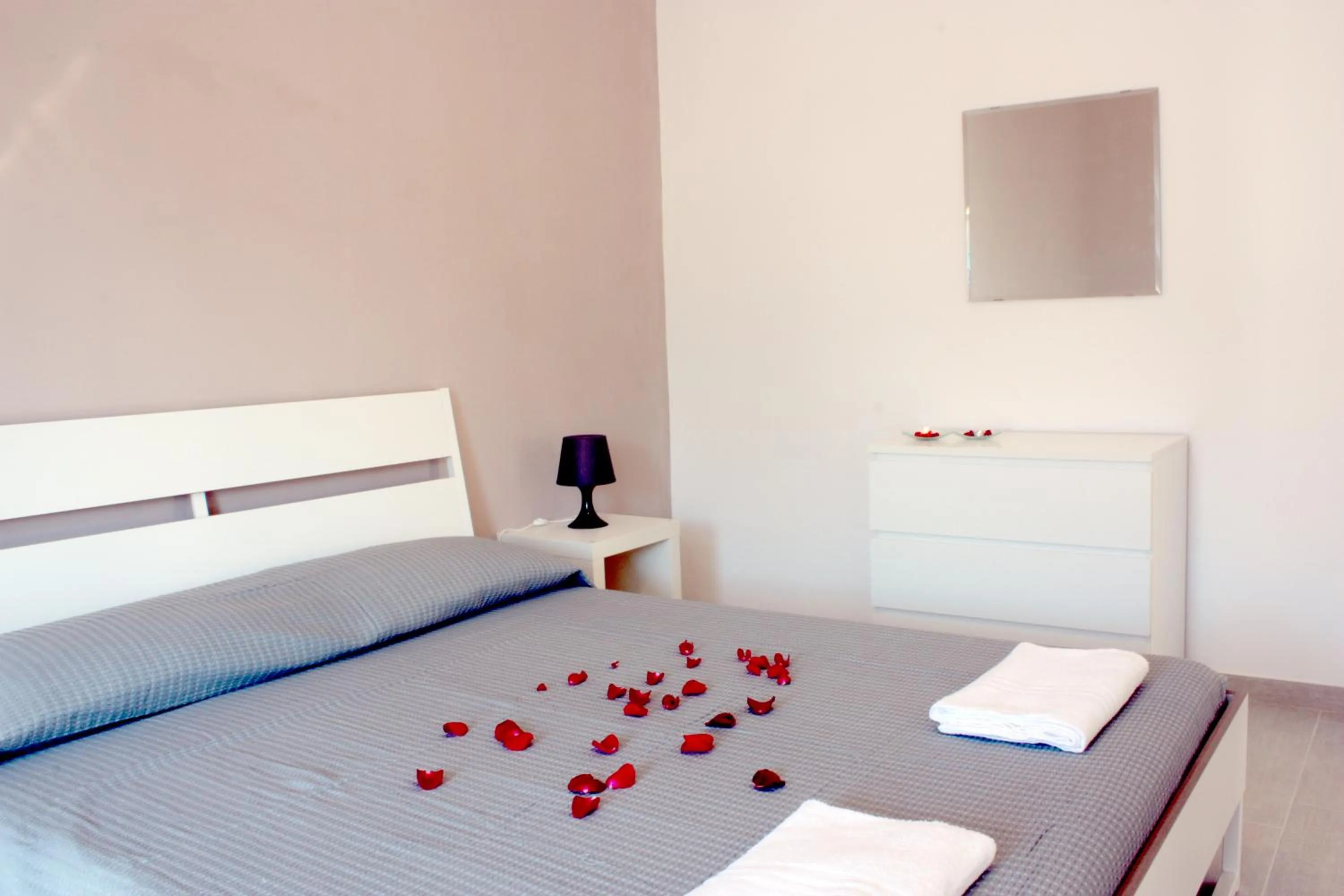 Bedroom, Bed in Case Playa