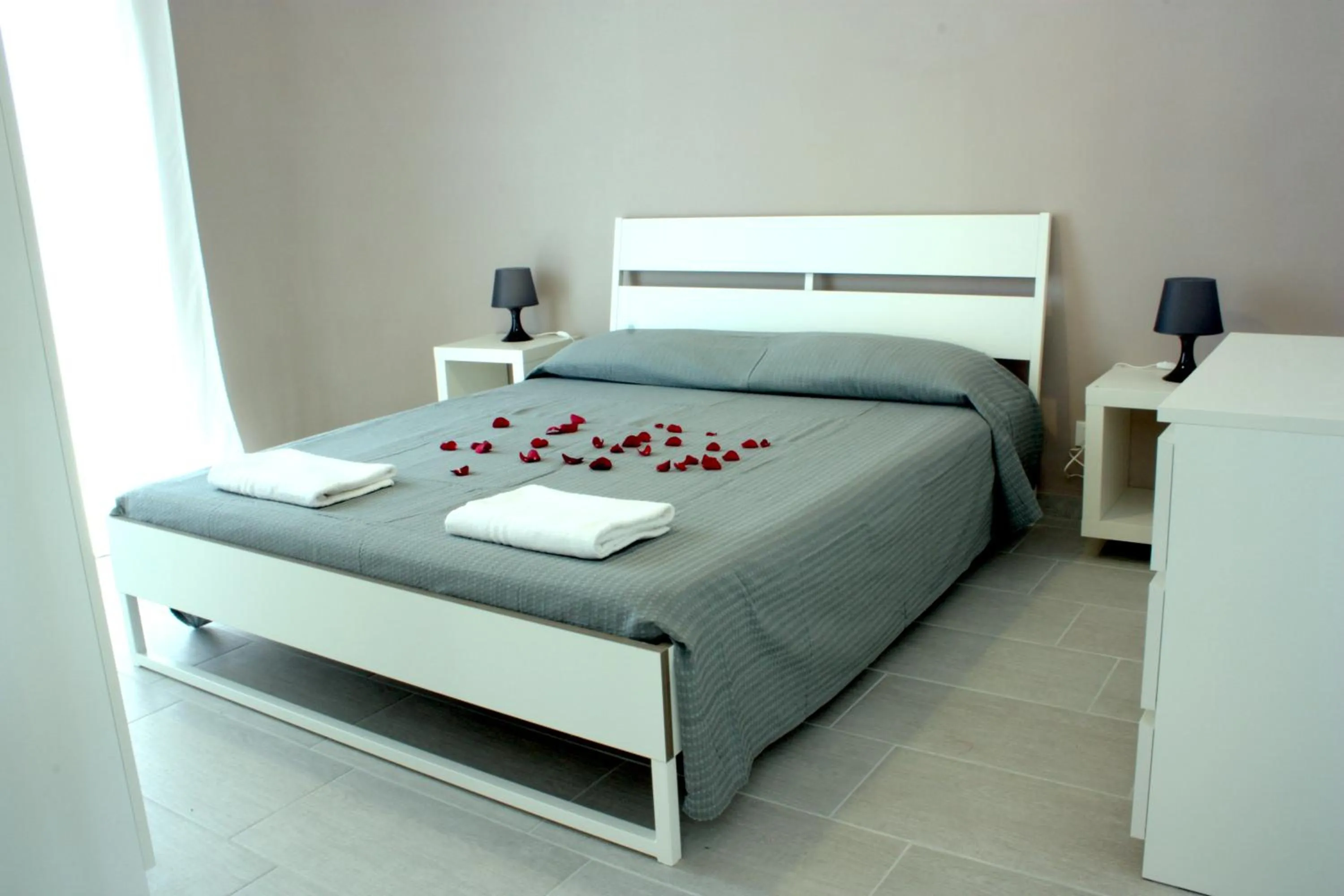 Bedroom, Bed in Case Playa