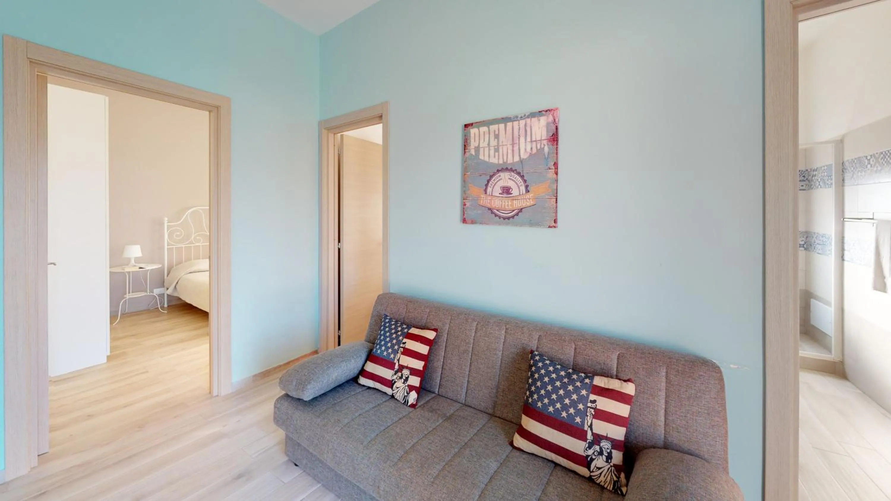 Living room in Case Playa