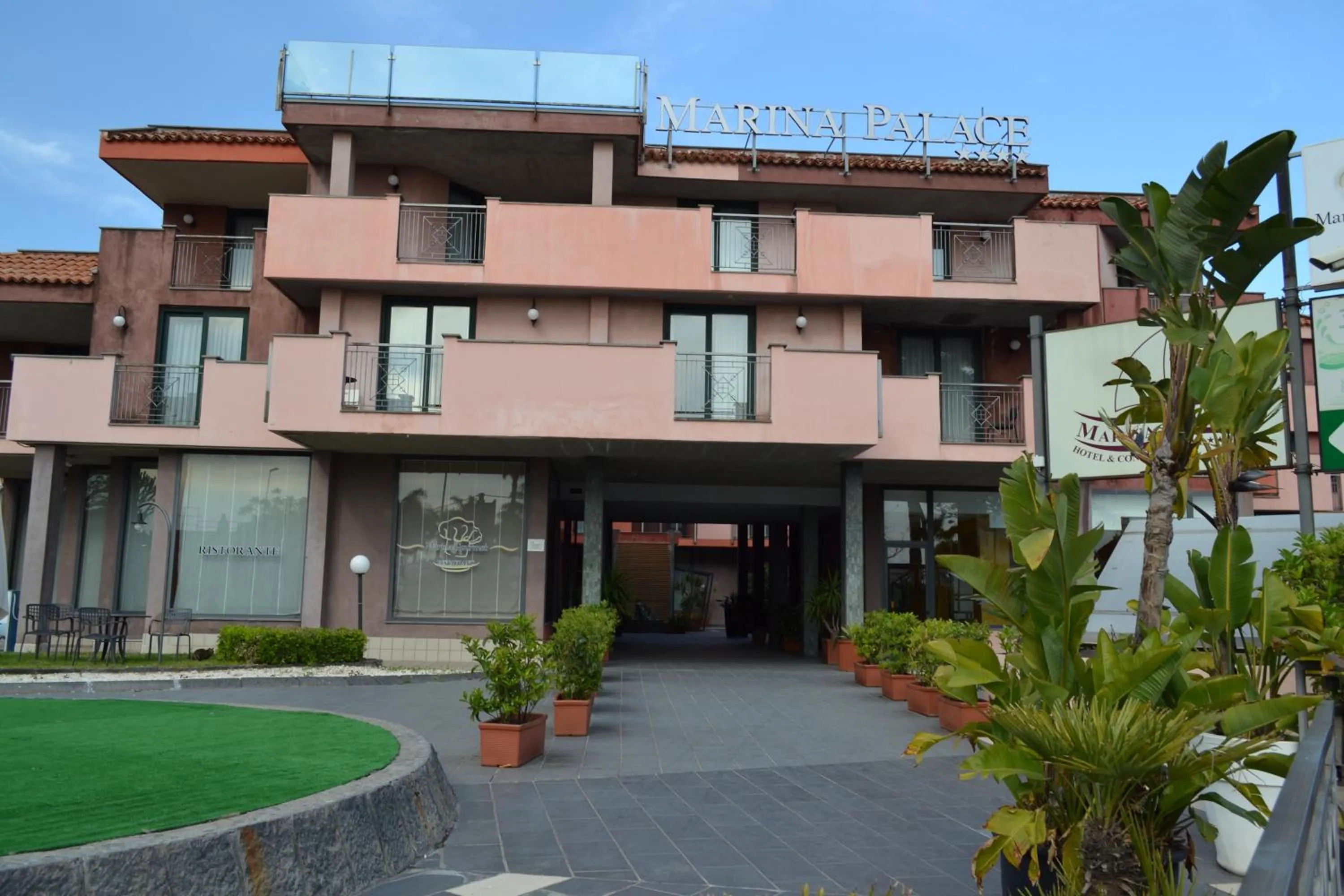 Facade/entrance, Property Building in Marina Palace Hotel & Congress Hall