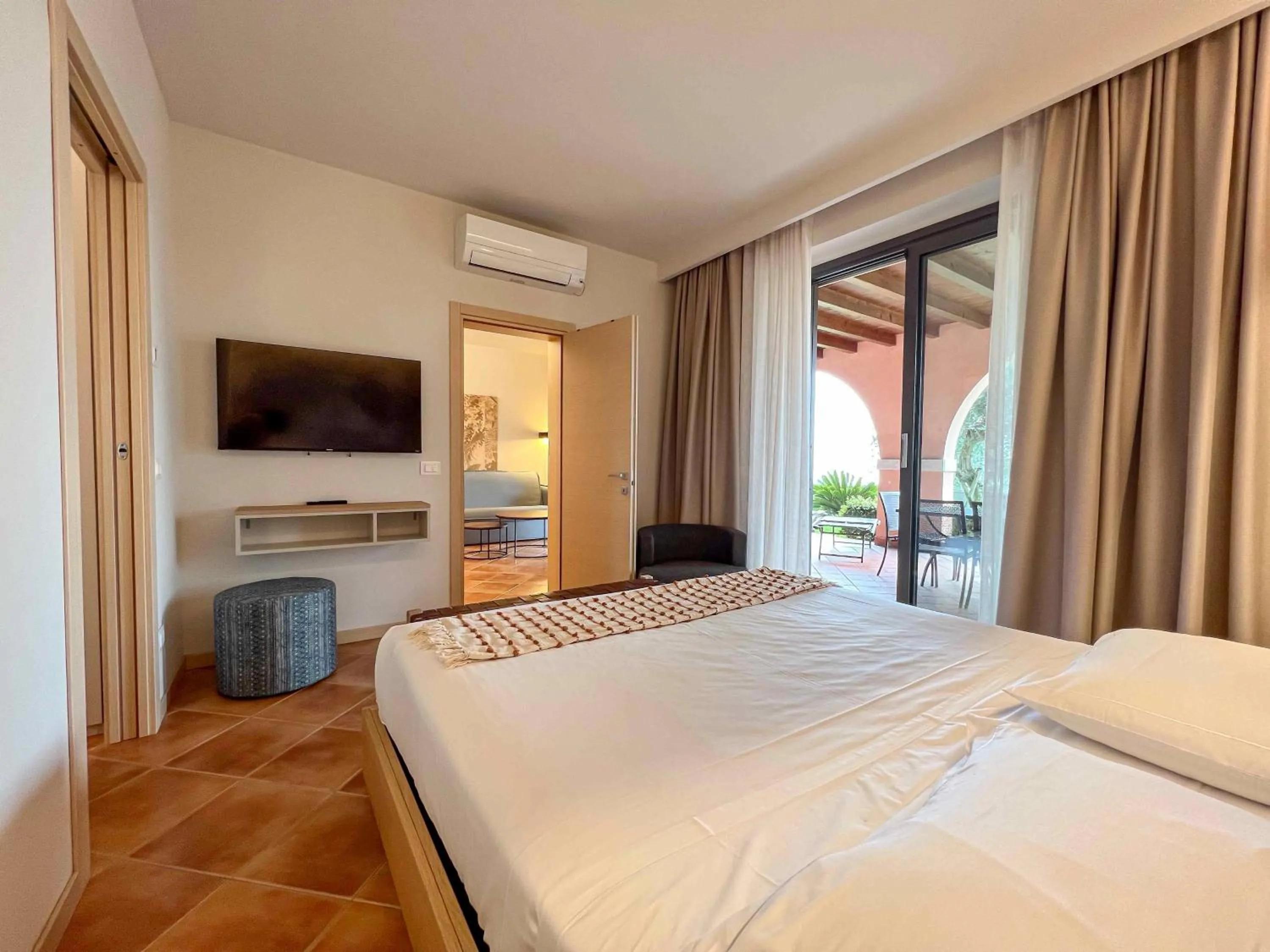 Bed in Castello Belvedere Apartments